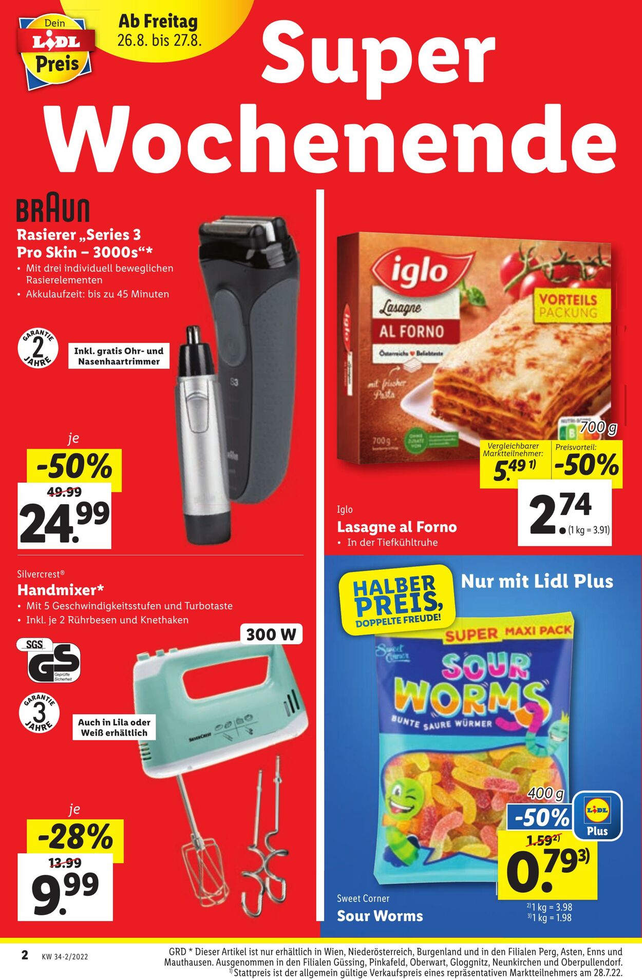 Prospekt Lidl 25.08.2022 - 31.08.2022