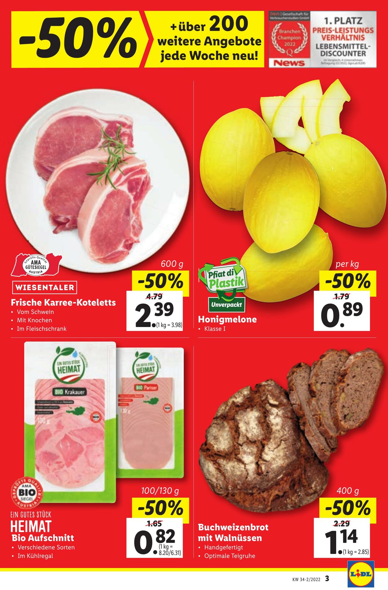 Prospekt Lidl 25.08.2022 - 31.08.2022