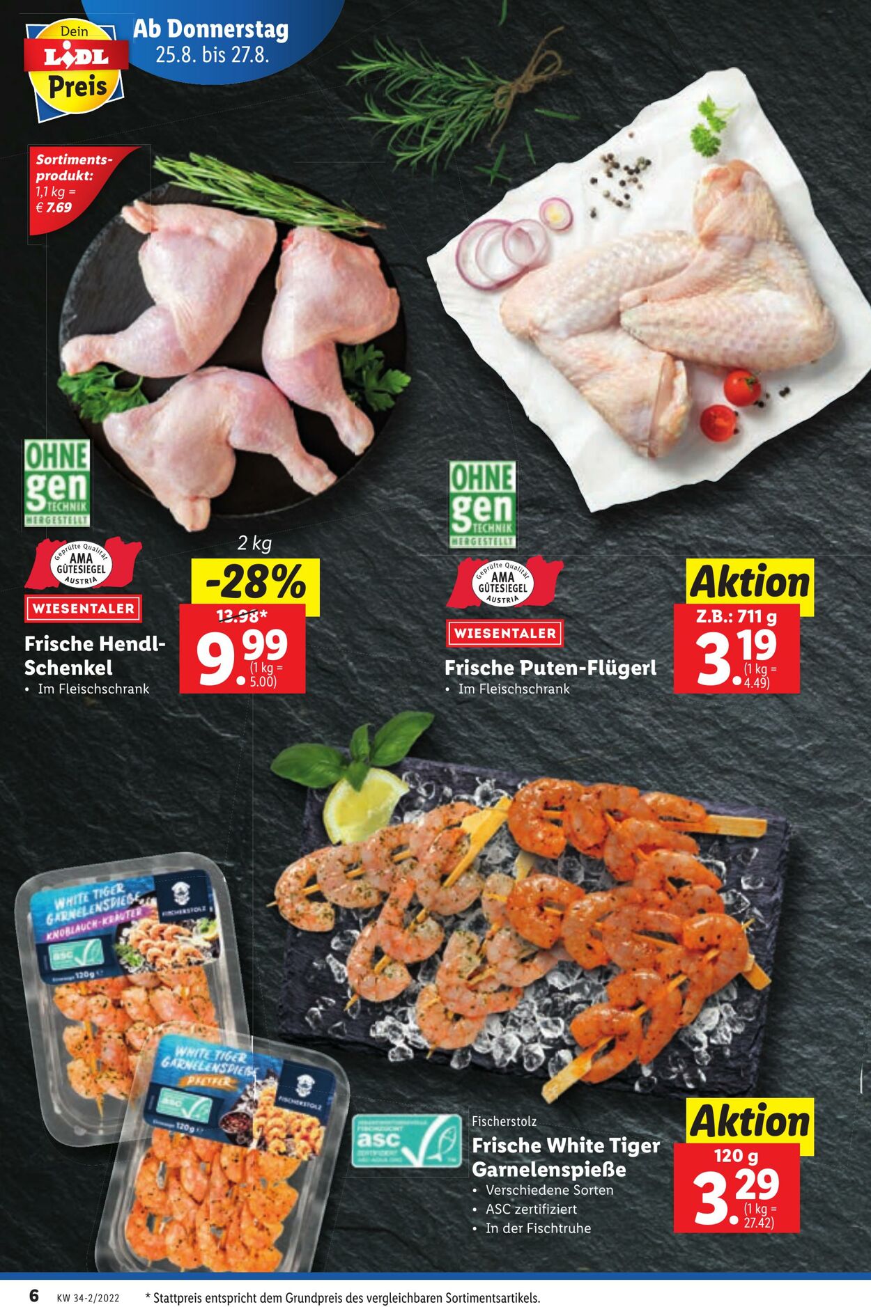 Prospekt Lidl 25.08.2022 - 31.08.2022