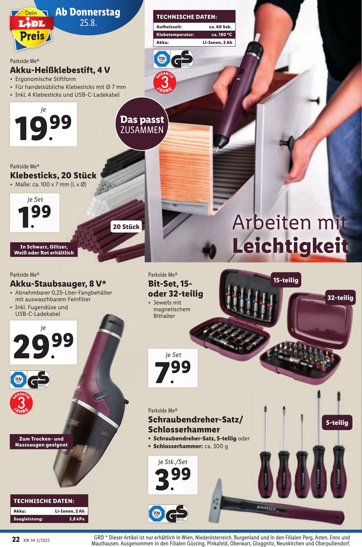 Prospekt Lidl 25.08.2022 - 31.08.2022