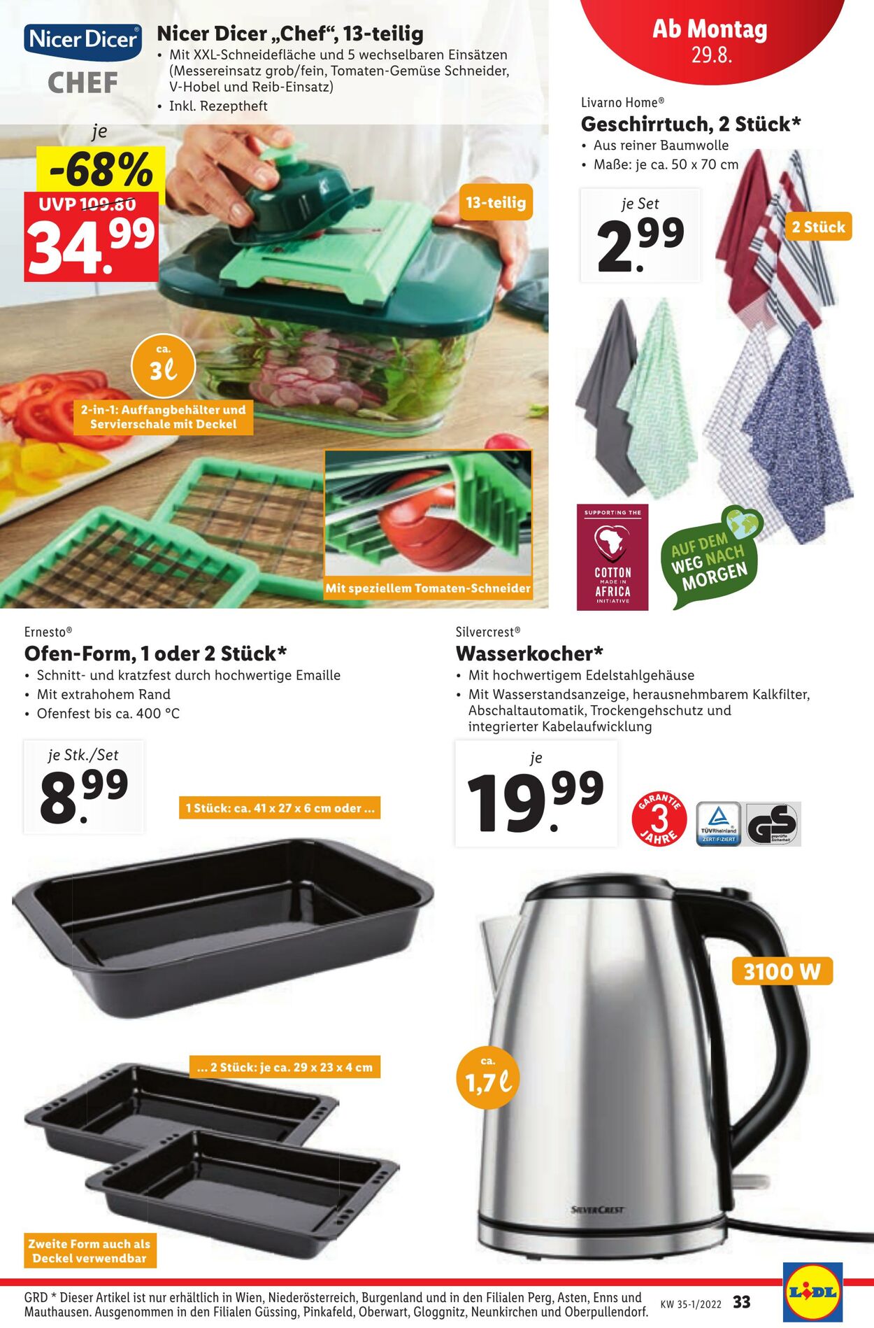 Prospekt Lidl 25.08.2022 - 31.08.2022