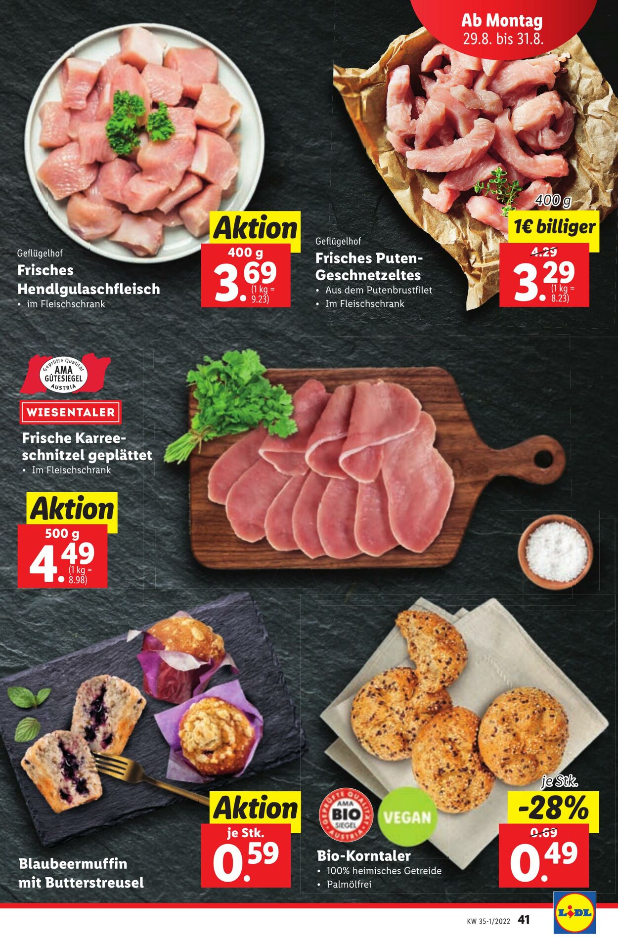 Prospekt Lidl 25.08.2022 - 31.08.2022