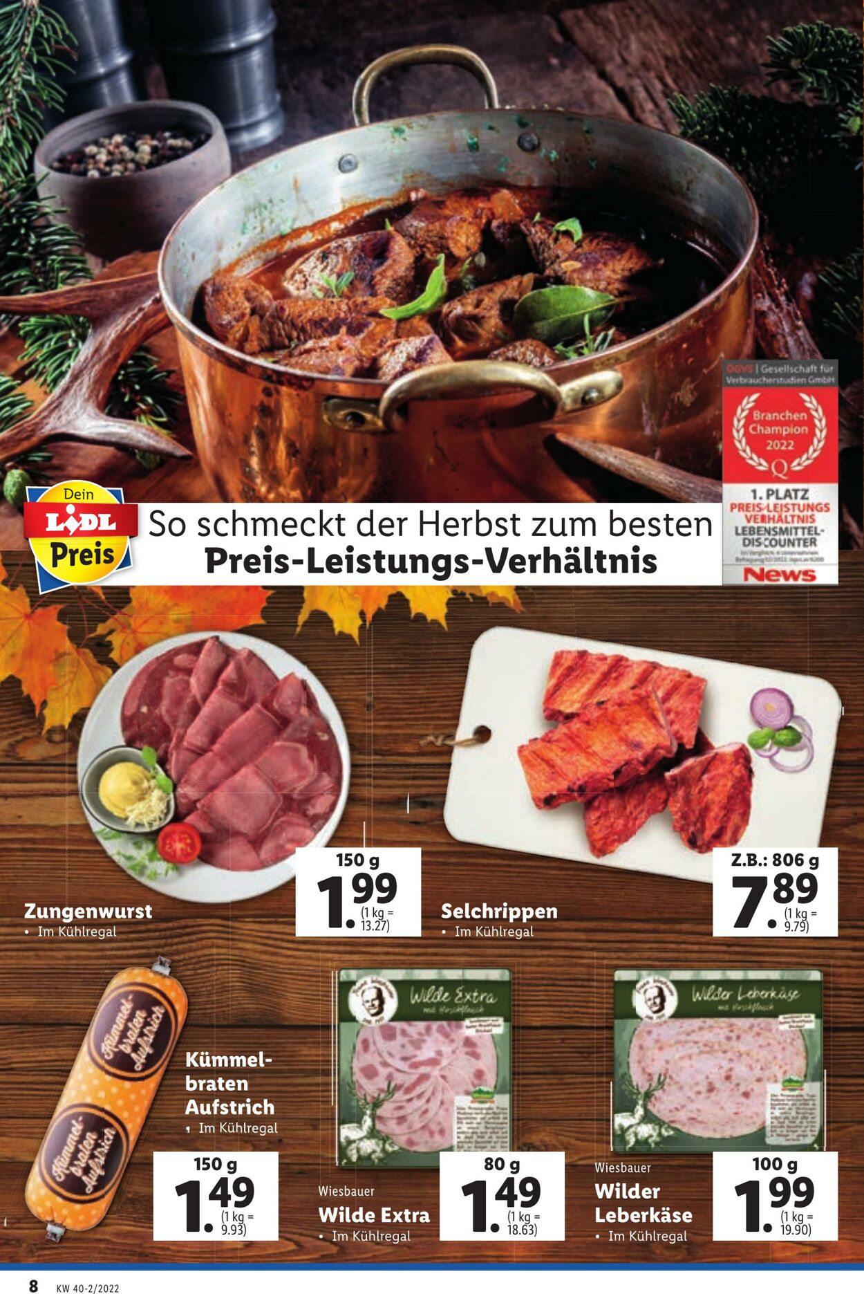 Prospekt Lidl 06.10.2022 - 12.10.2022