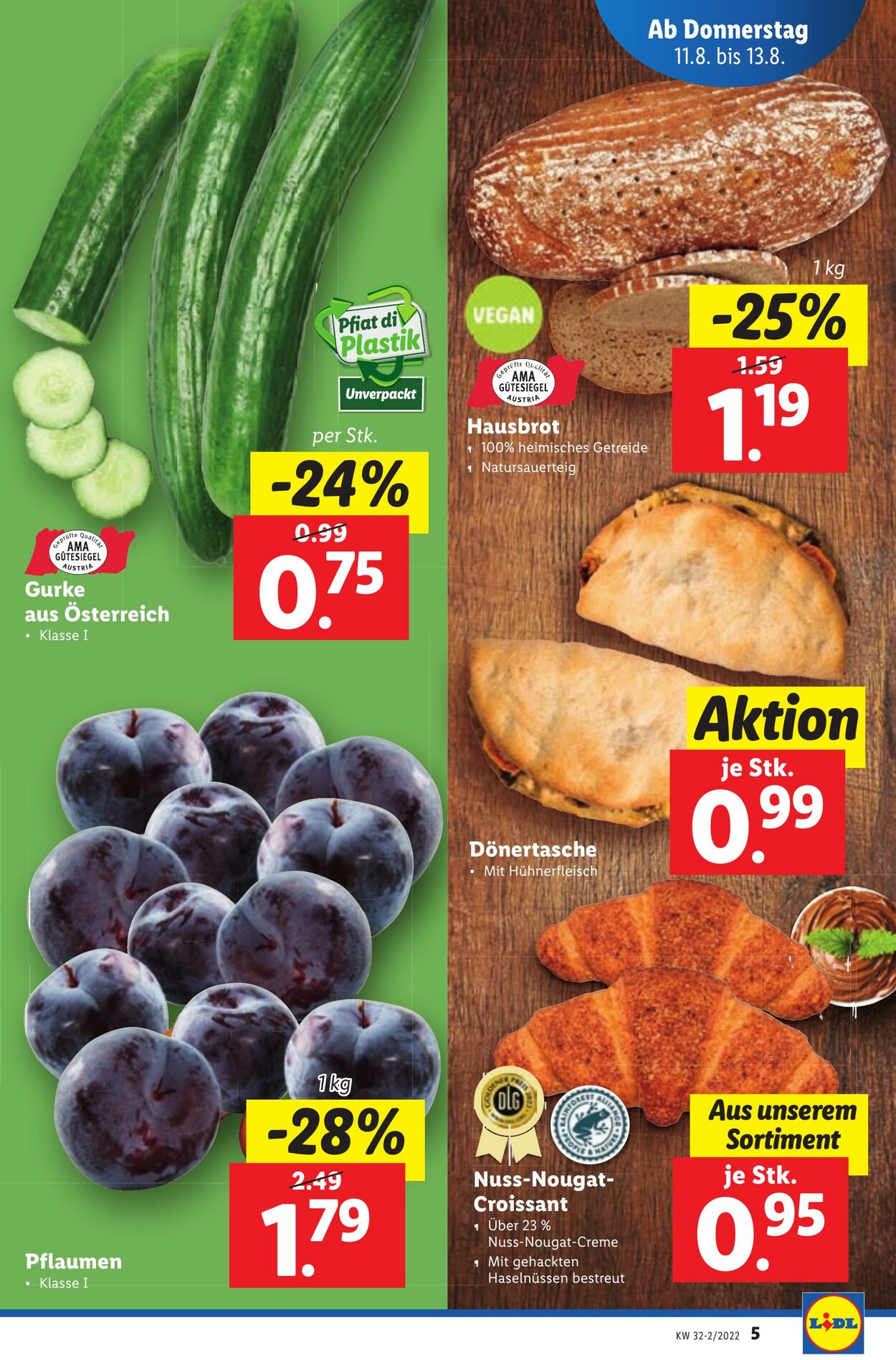 Prospekt Lidl 11.08.2022 - 17.08.2022