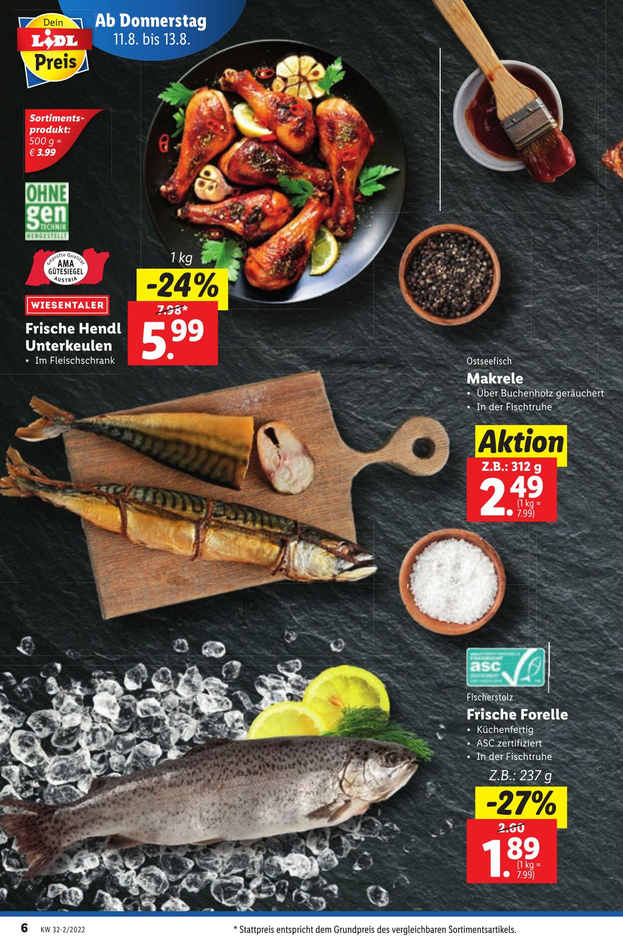 Prospekt Lidl 11.08.2022 - 17.08.2022