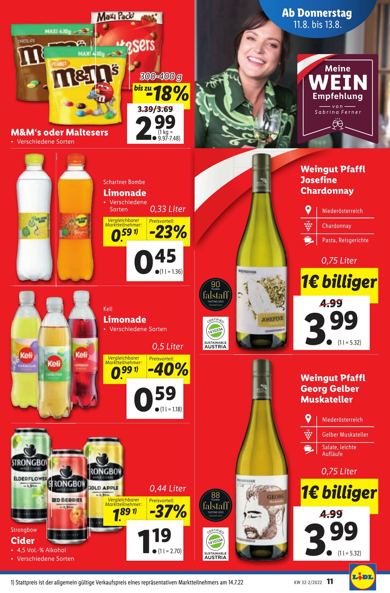 Prospekt Lidl 11.08.2022 - 17.08.2022