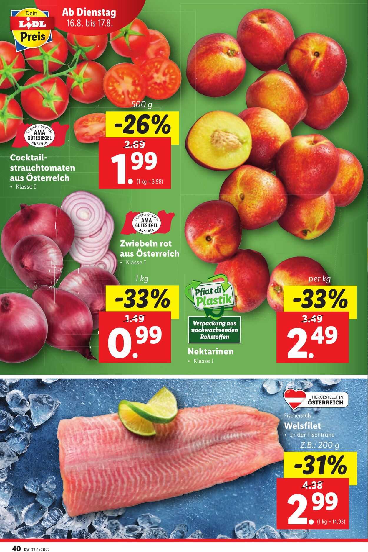 Prospekt Lidl 11.08.2022 - 17.08.2022