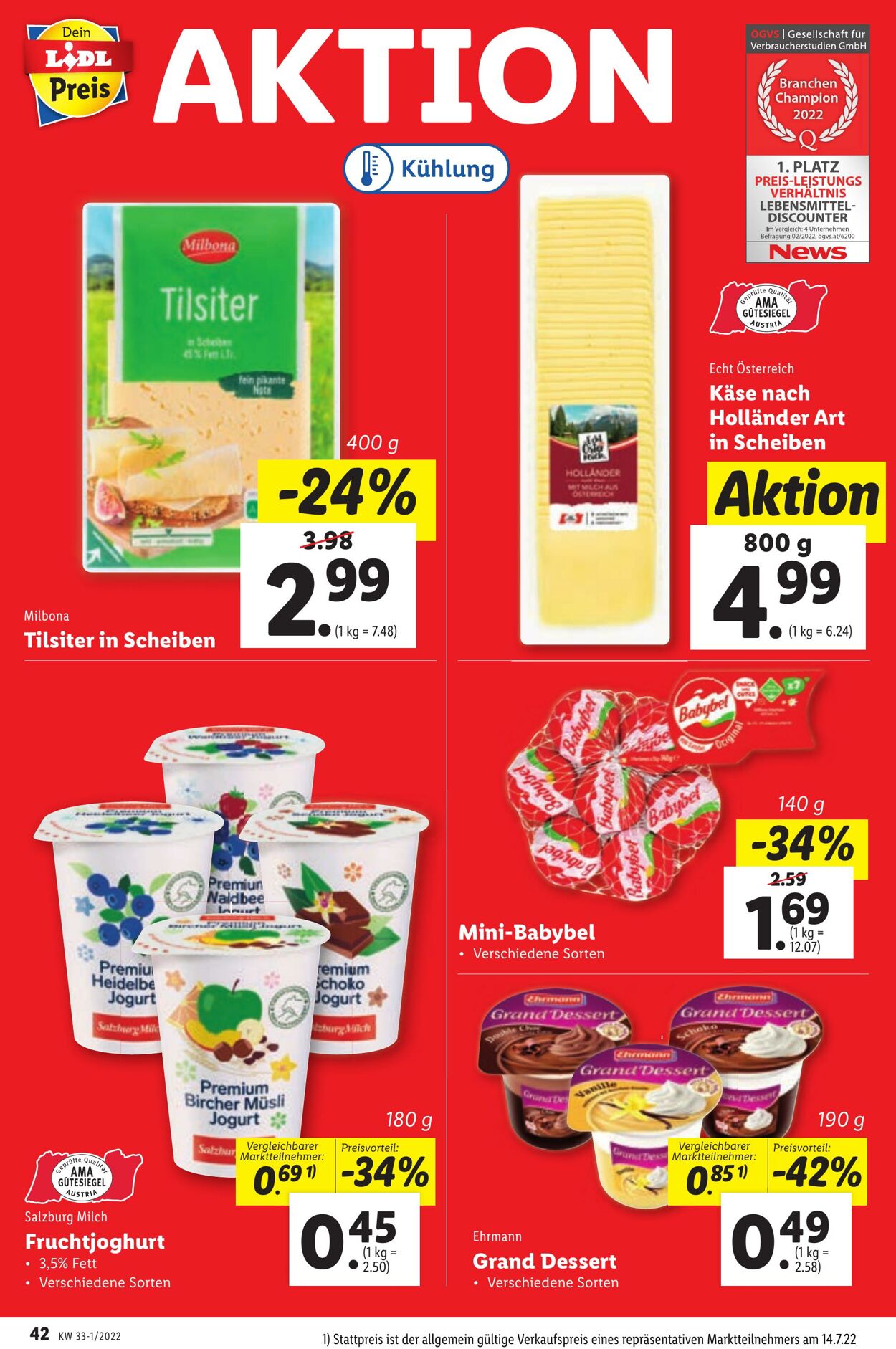 Prospekt Lidl 11.08.2022 - 17.08.2022