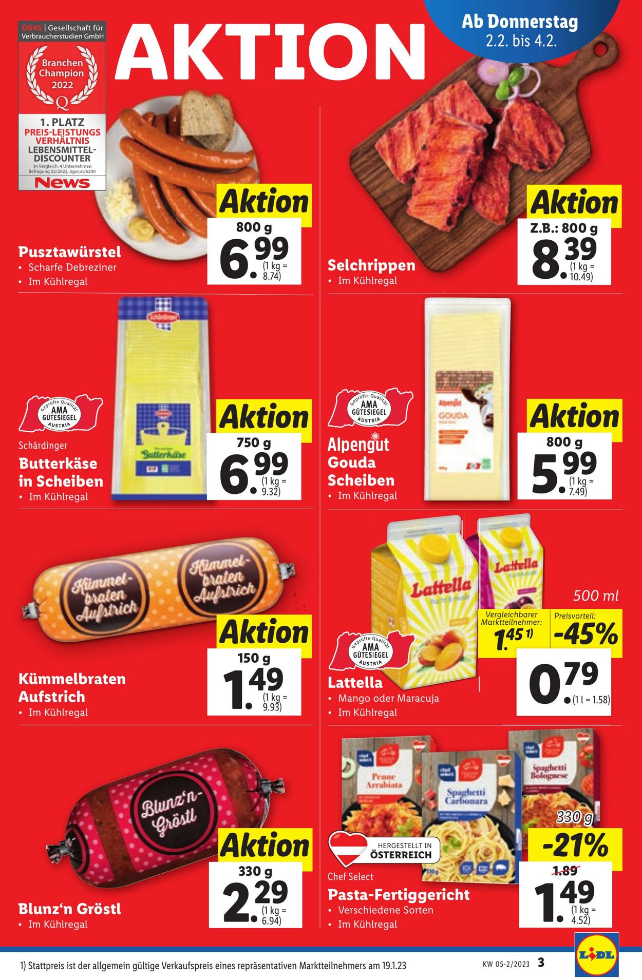 Prospekt Lidl 02.02.2023 - 08.02.2023