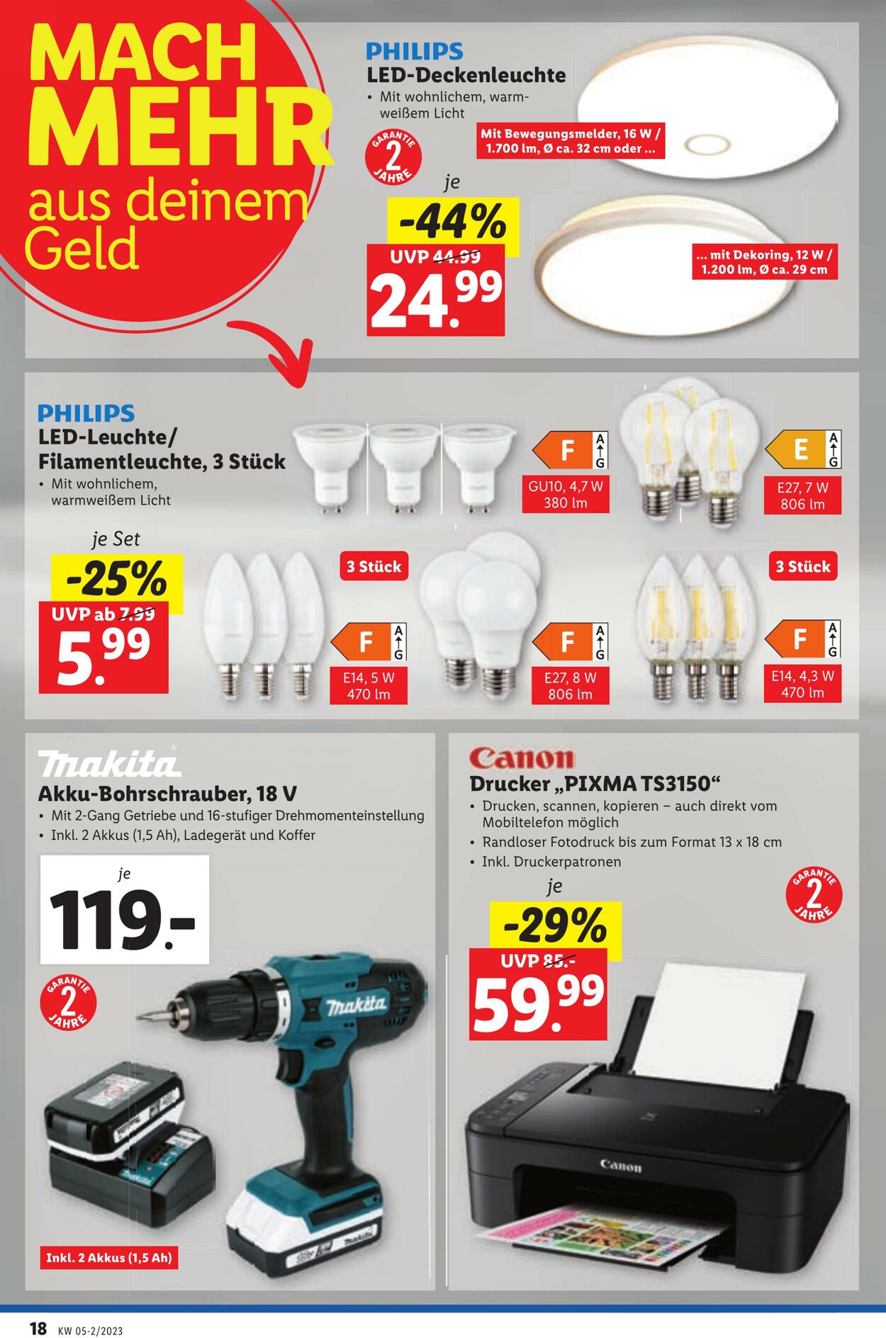 Prospekt Lidl 02.02.2023 - 08.02.2023