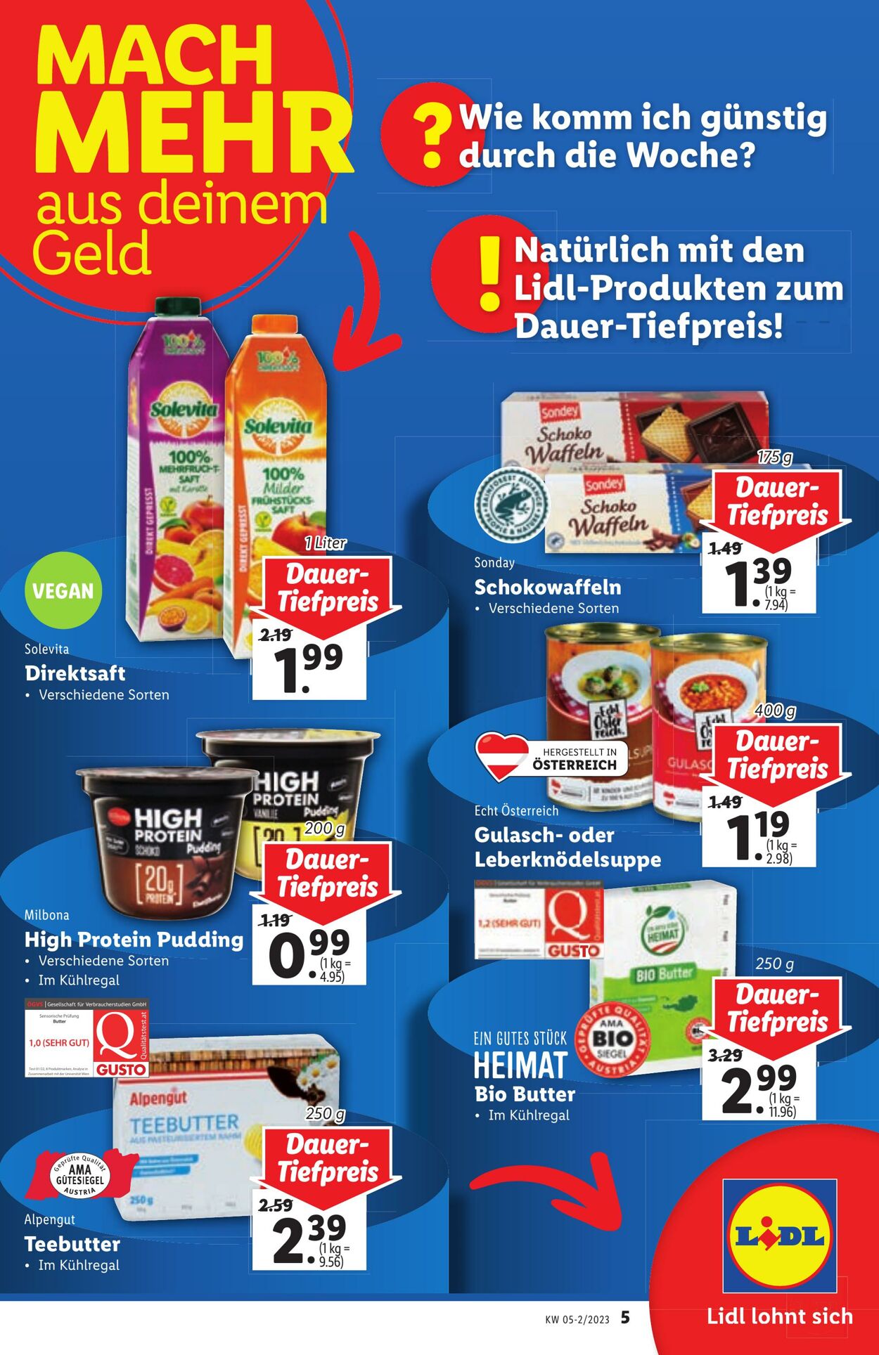 Prospekt Lidl 02.02.2023 - 08.02.2023