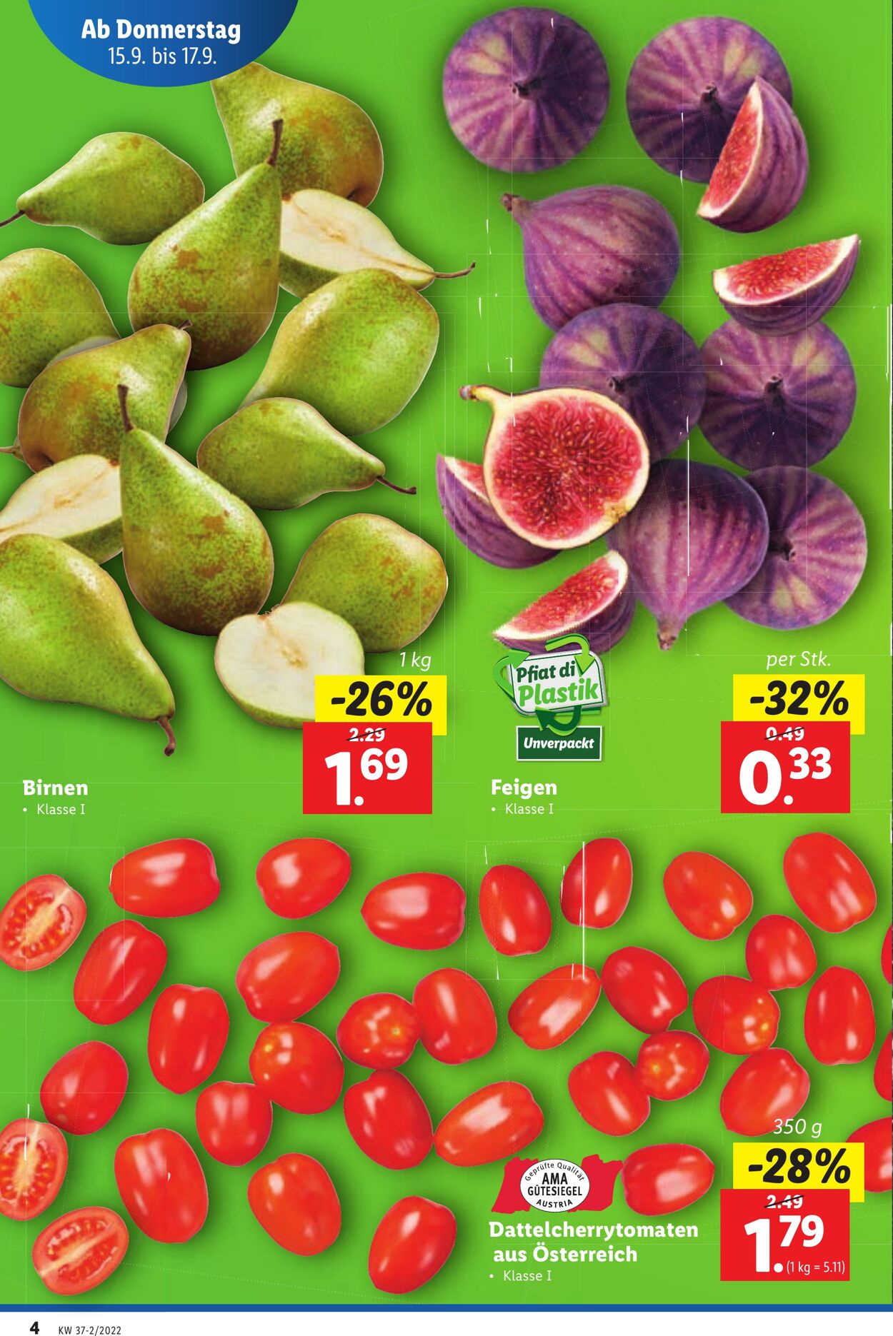 Prospekt Lidl 15.09.2022 - 21.09.2022