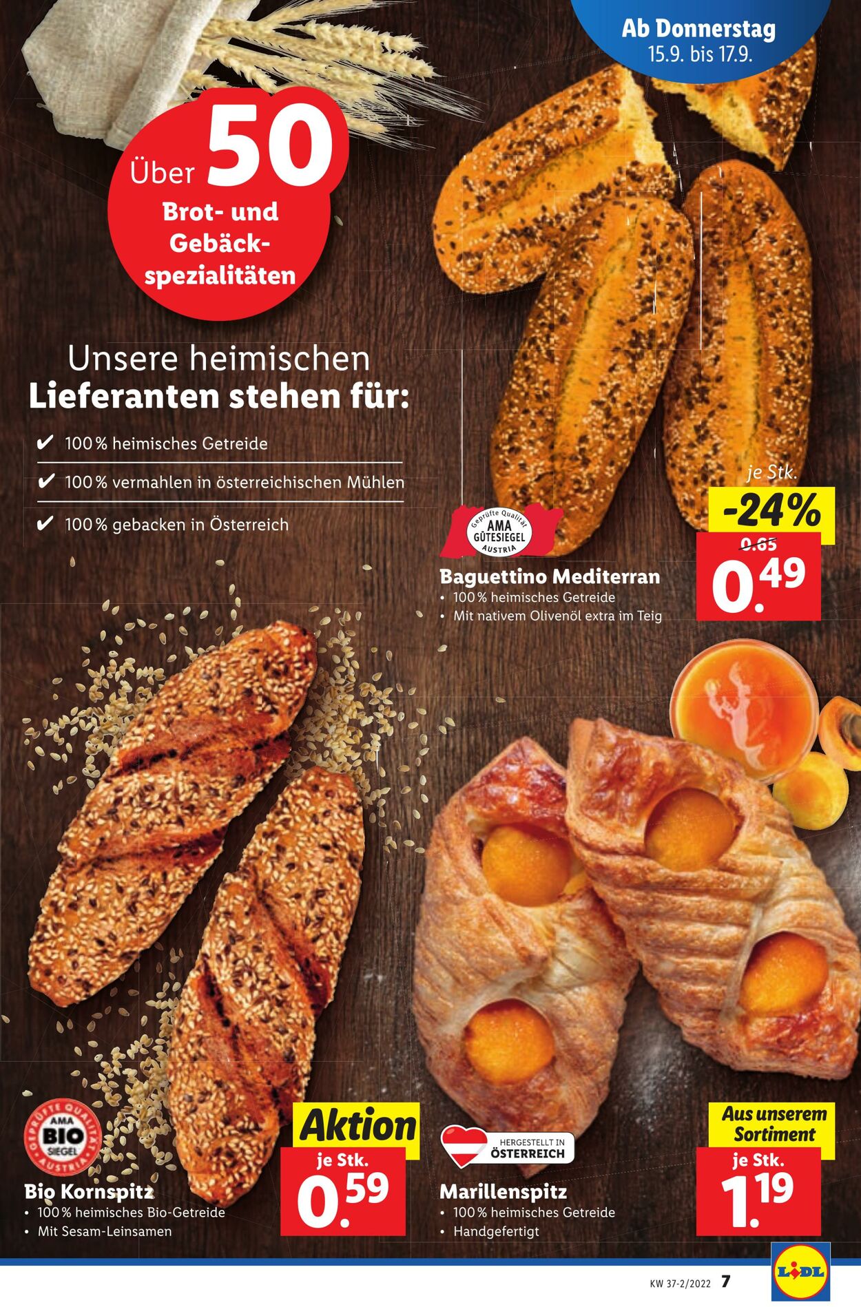 Prospekt Lidl 15.09.2022 - 21.09.2022