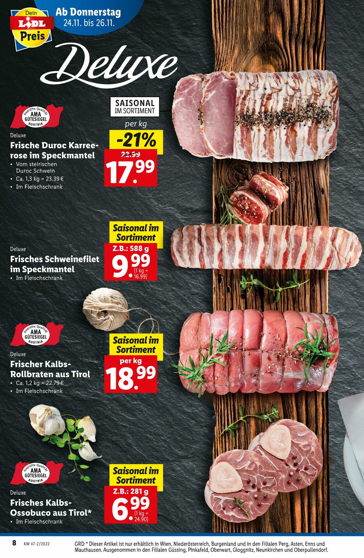 Prospekt Lidl 24.11.2022 - 30.11.2022