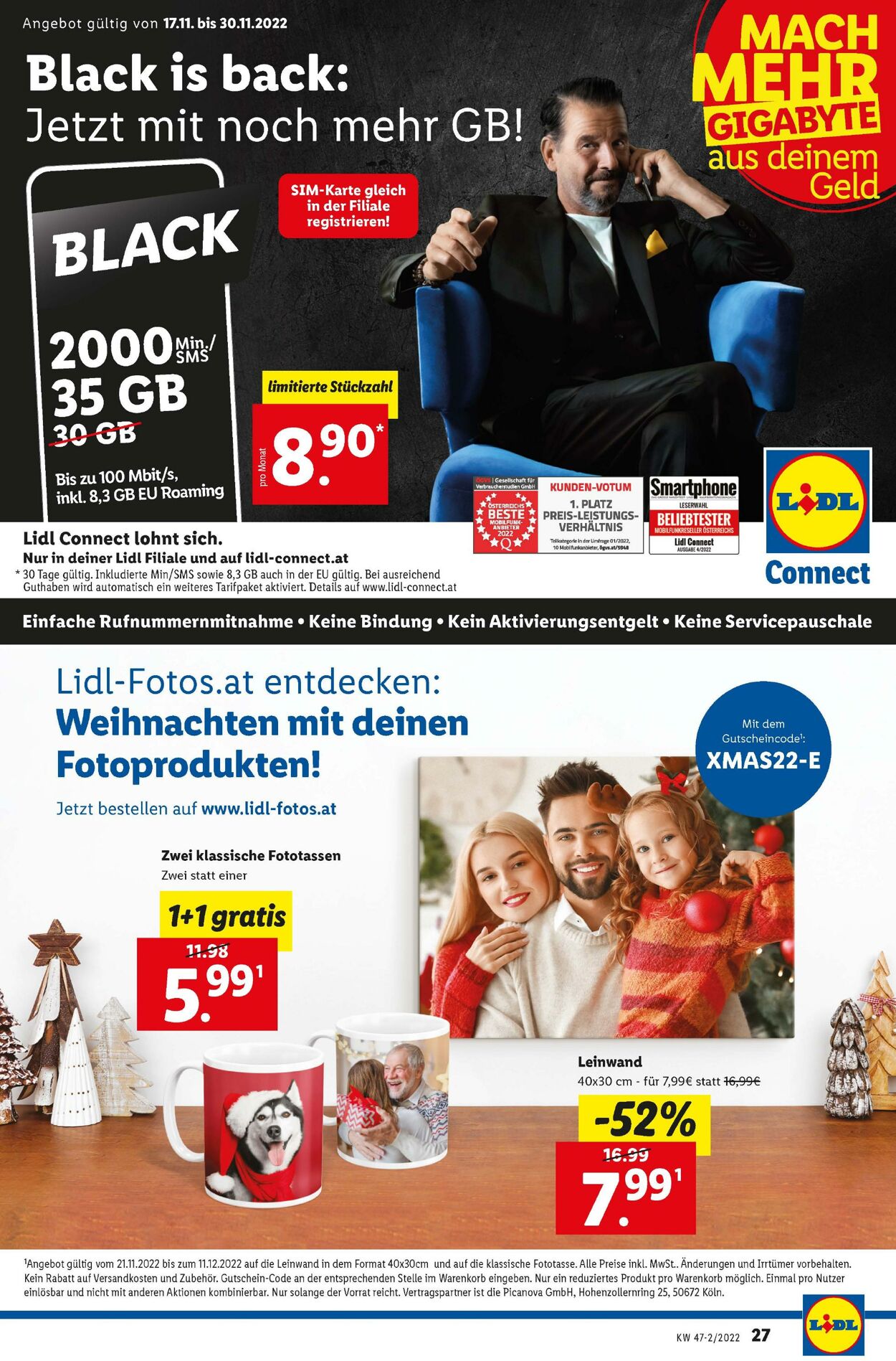 Prospekt Lidl 24.11.2022 - 30.11.2022