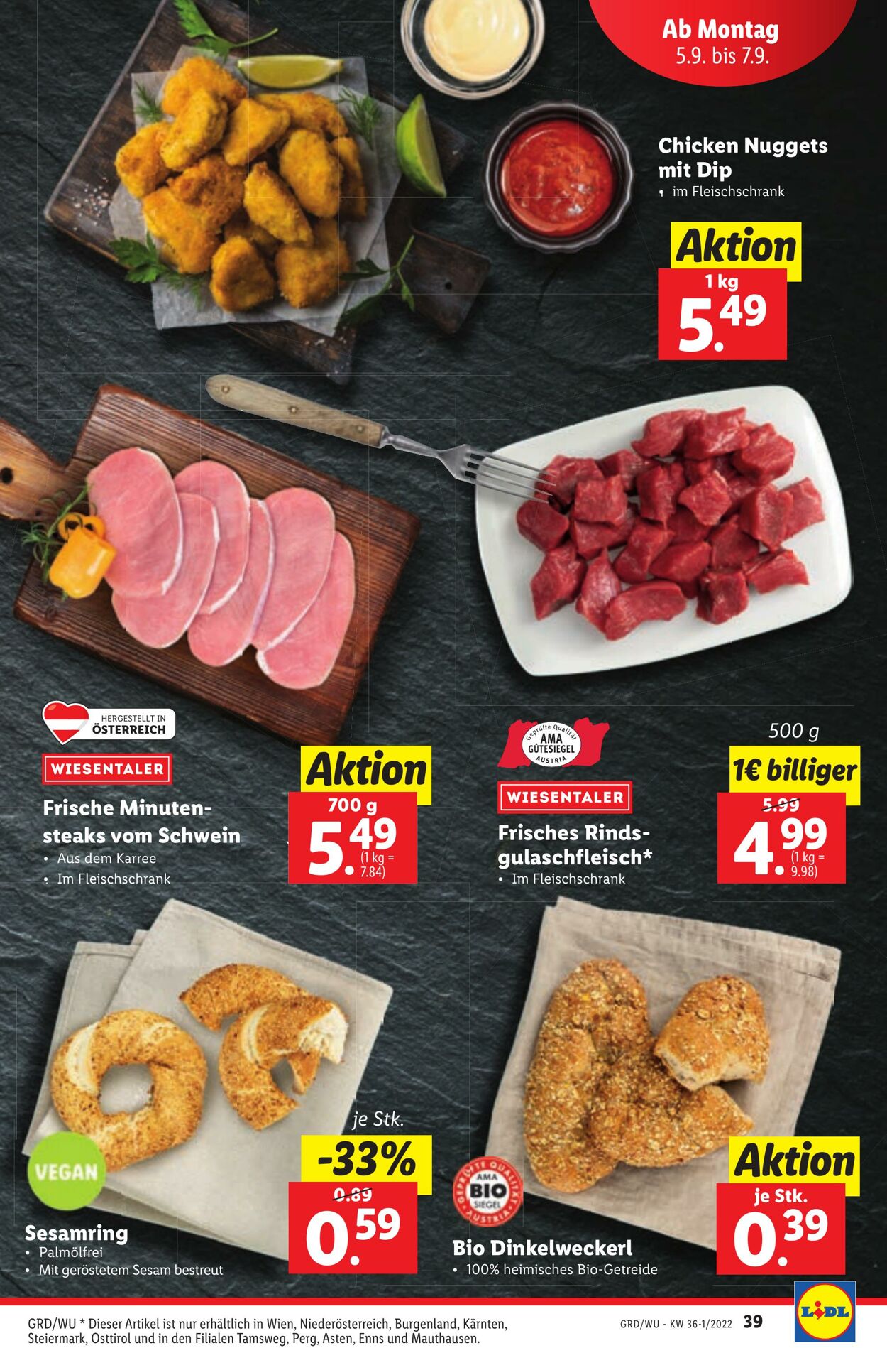 Prospekt Lidl 01.09.2022 - 07.09.2022