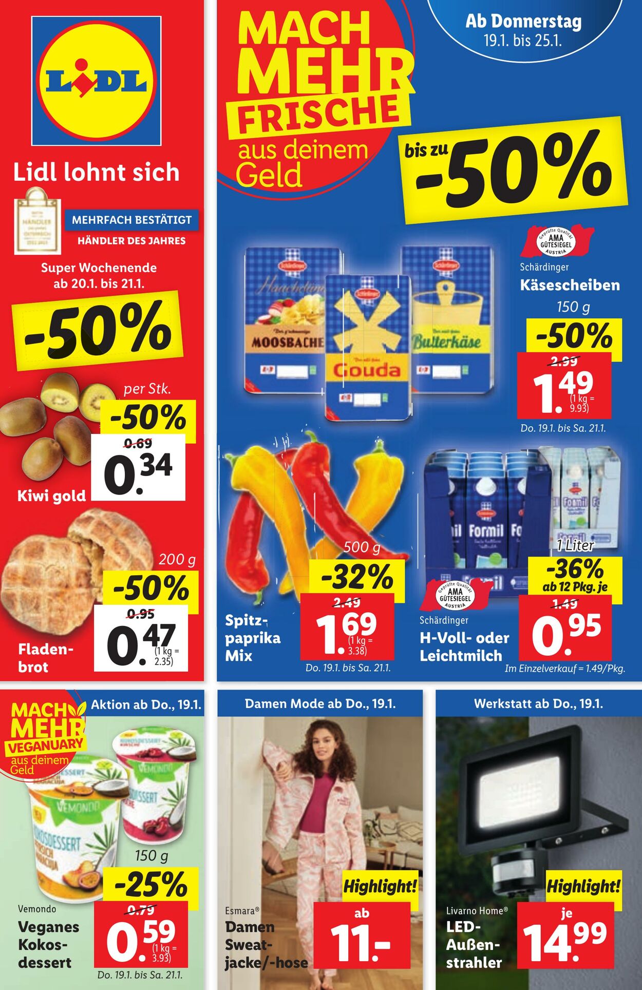 Prospekt Lidl 19.01.2023 - 25.01.2023