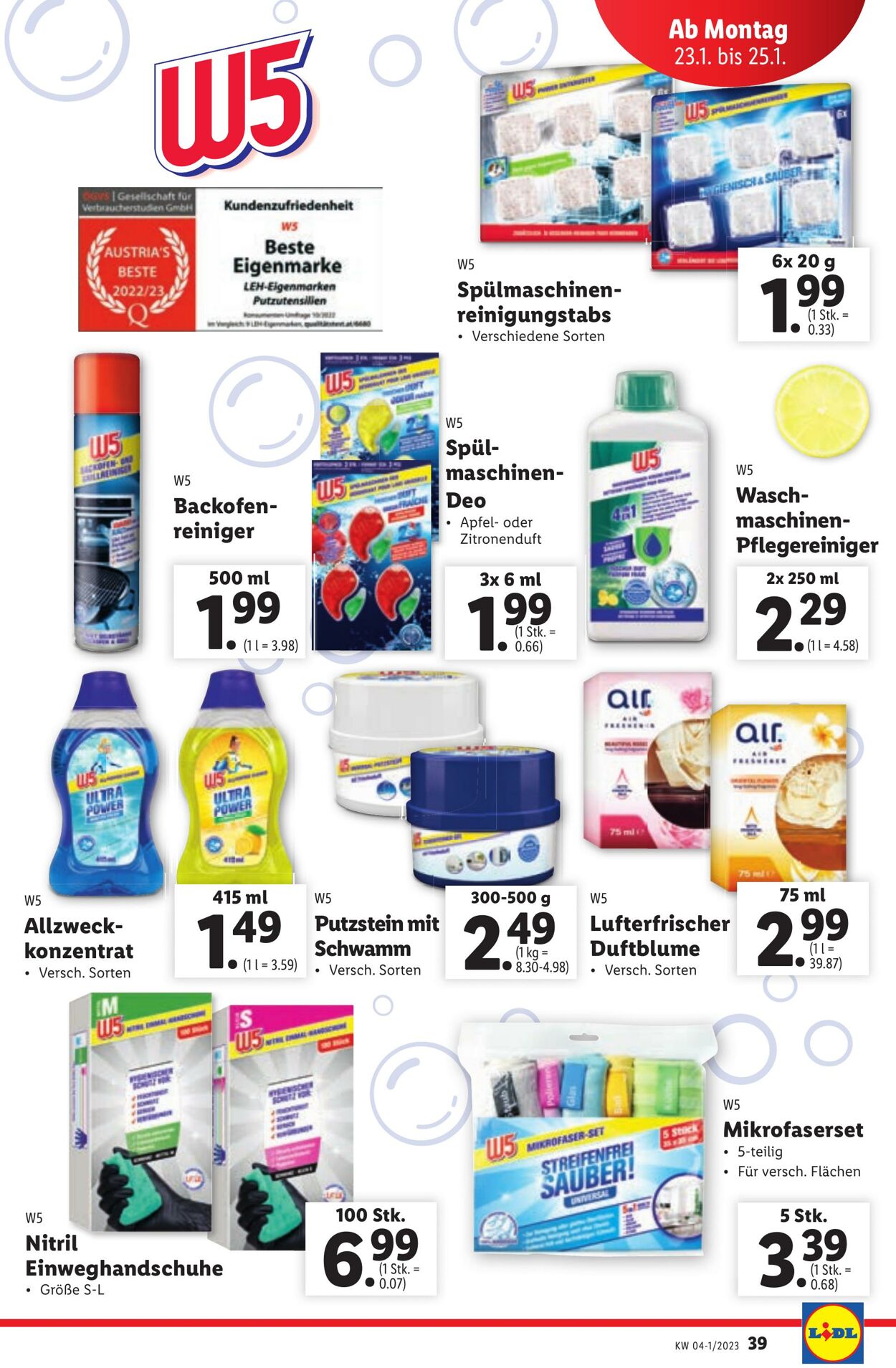 Prospekt Lidl 19.01.2023 - 25.01.2023