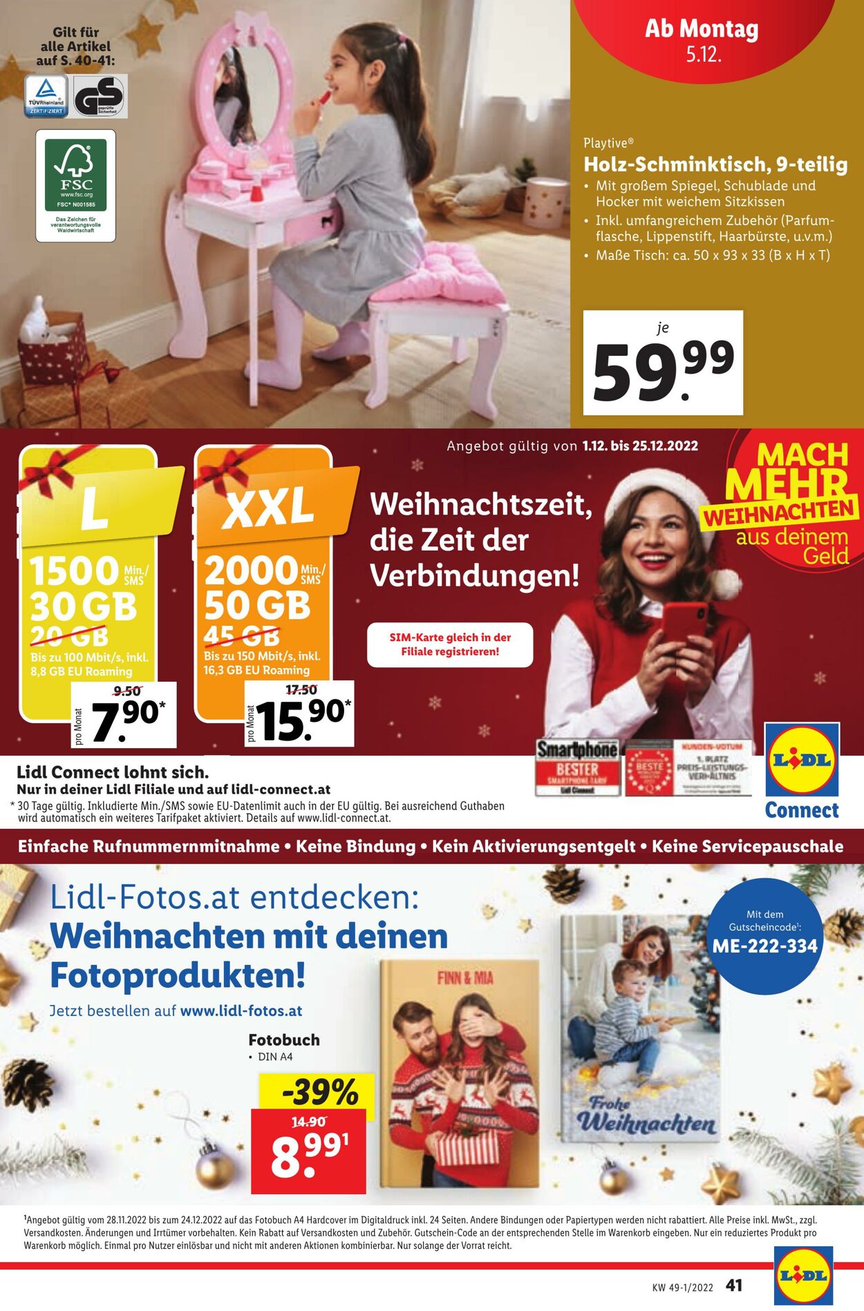 Prospekt Lidl 01.12.2022 - 06.12.2022