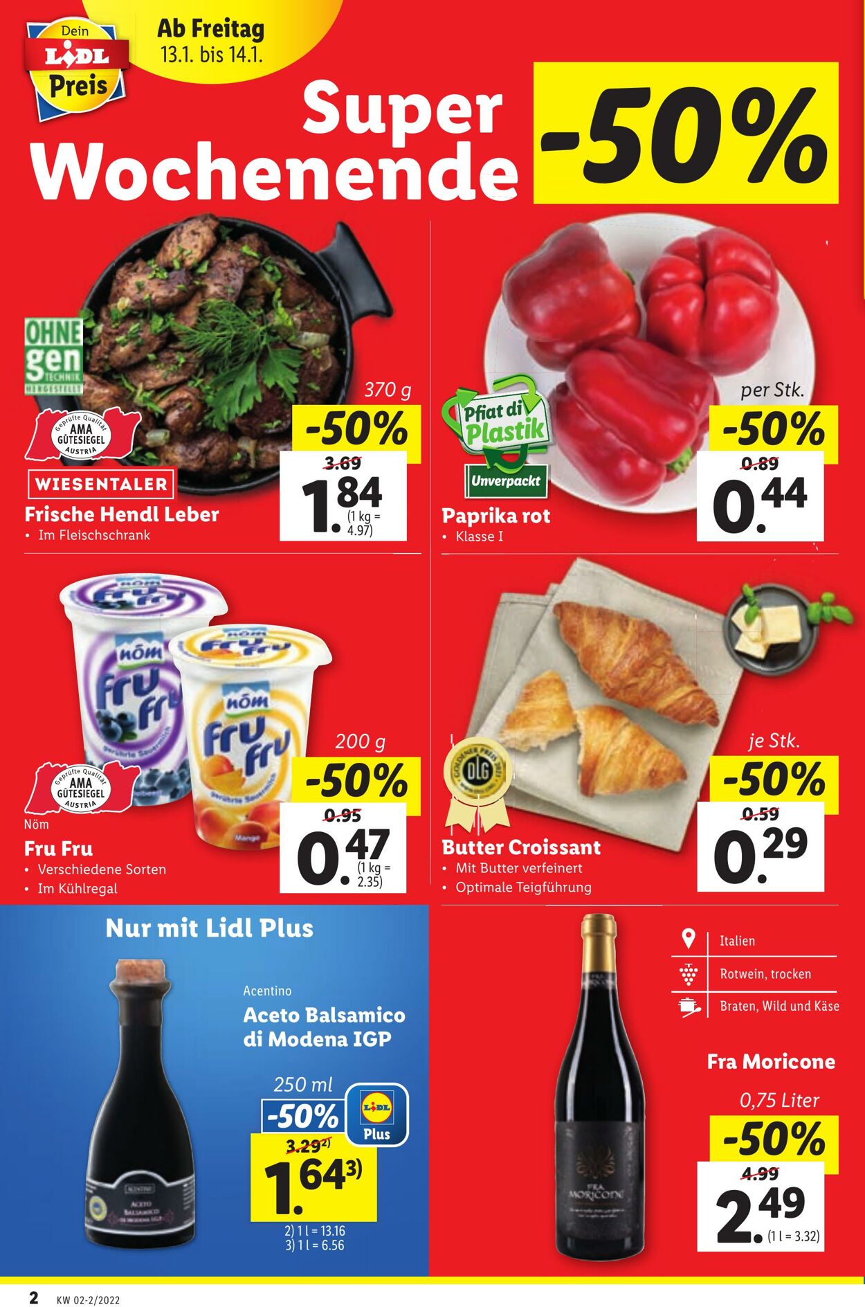 Prospekt Lidl 12.01.2023 - 18.01.2023