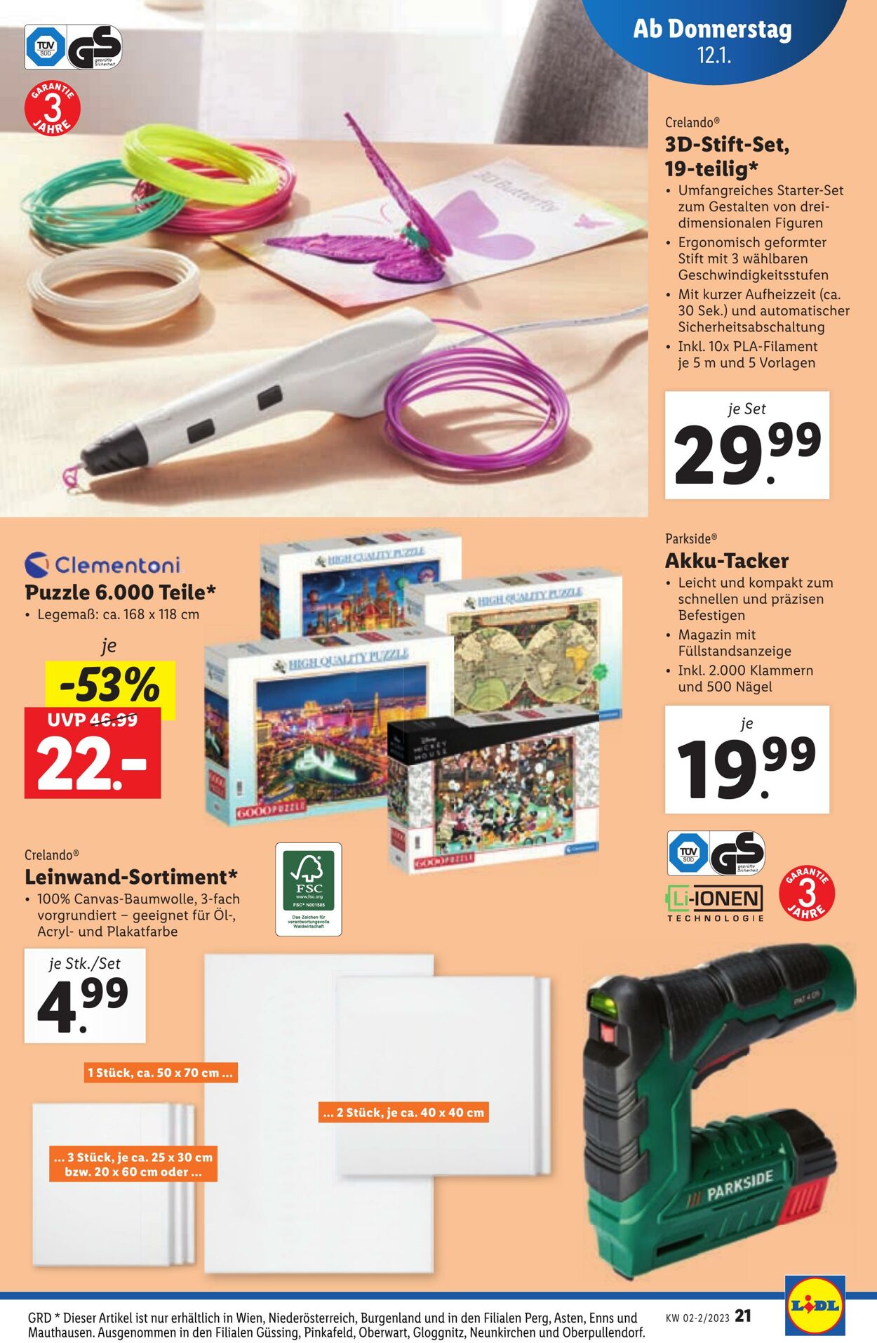 Prospekt Lidl 12.01.2023 - 18.01.2023