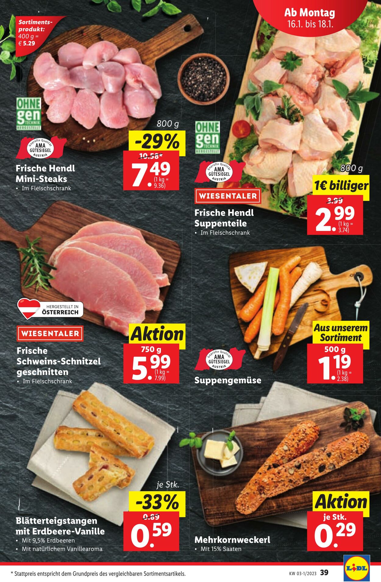 Prospekt Lidl 12.01.2023 - 18.01.2023