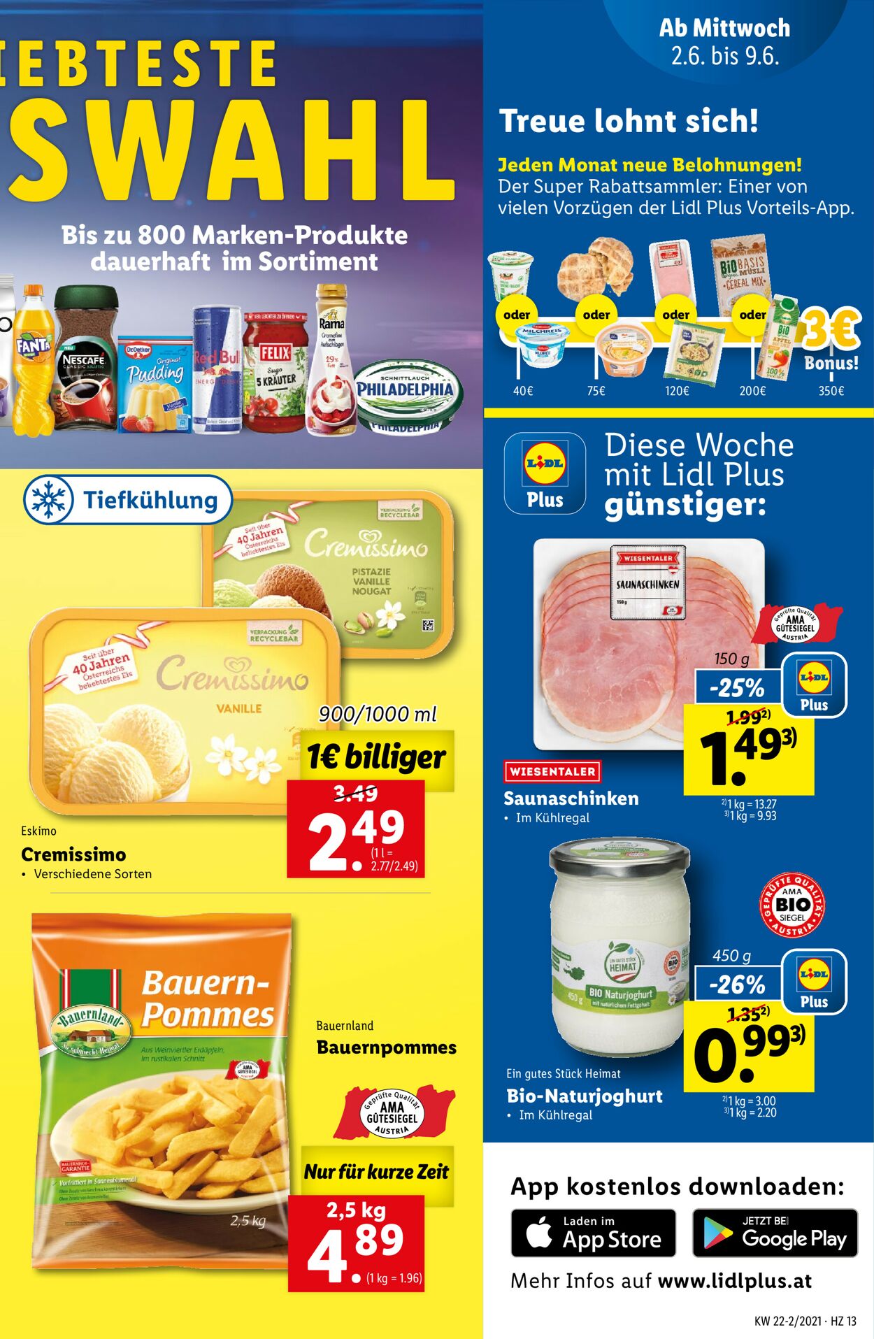 Prospekt Lidl 02.06.2021 - 09.06.2021