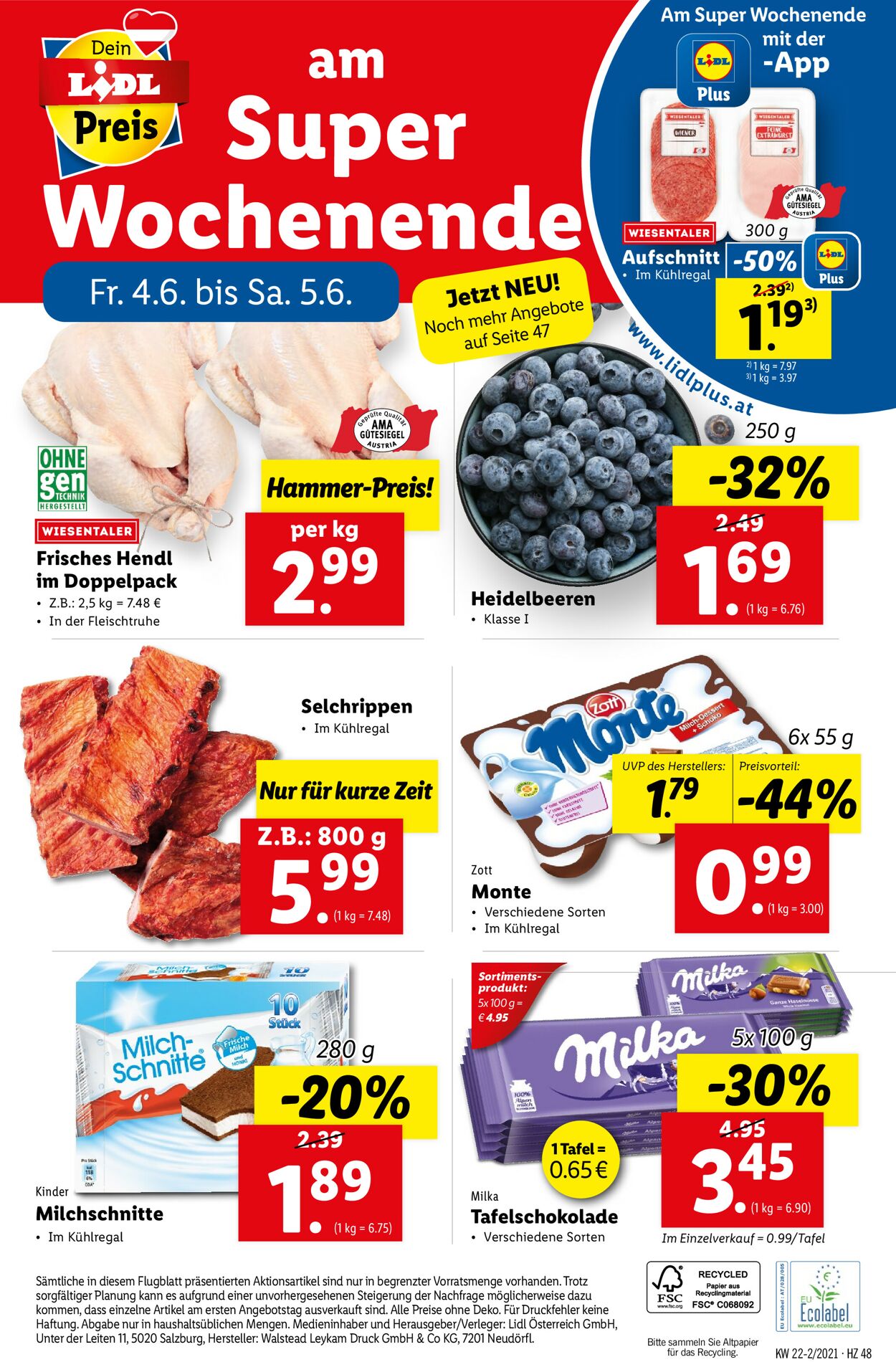 Prospekt Lidl 02.06.2021 - 09.06.2021