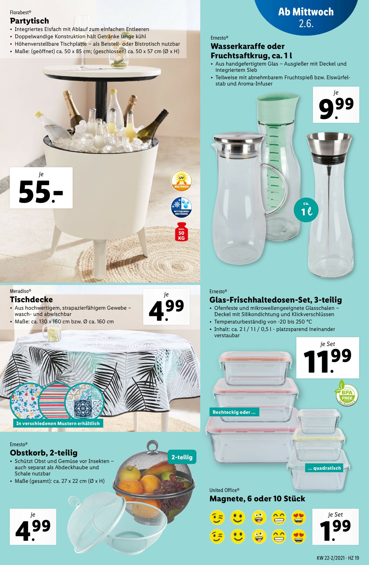 Prospekt Lidl 02.06.2021 - 09.06.2021
