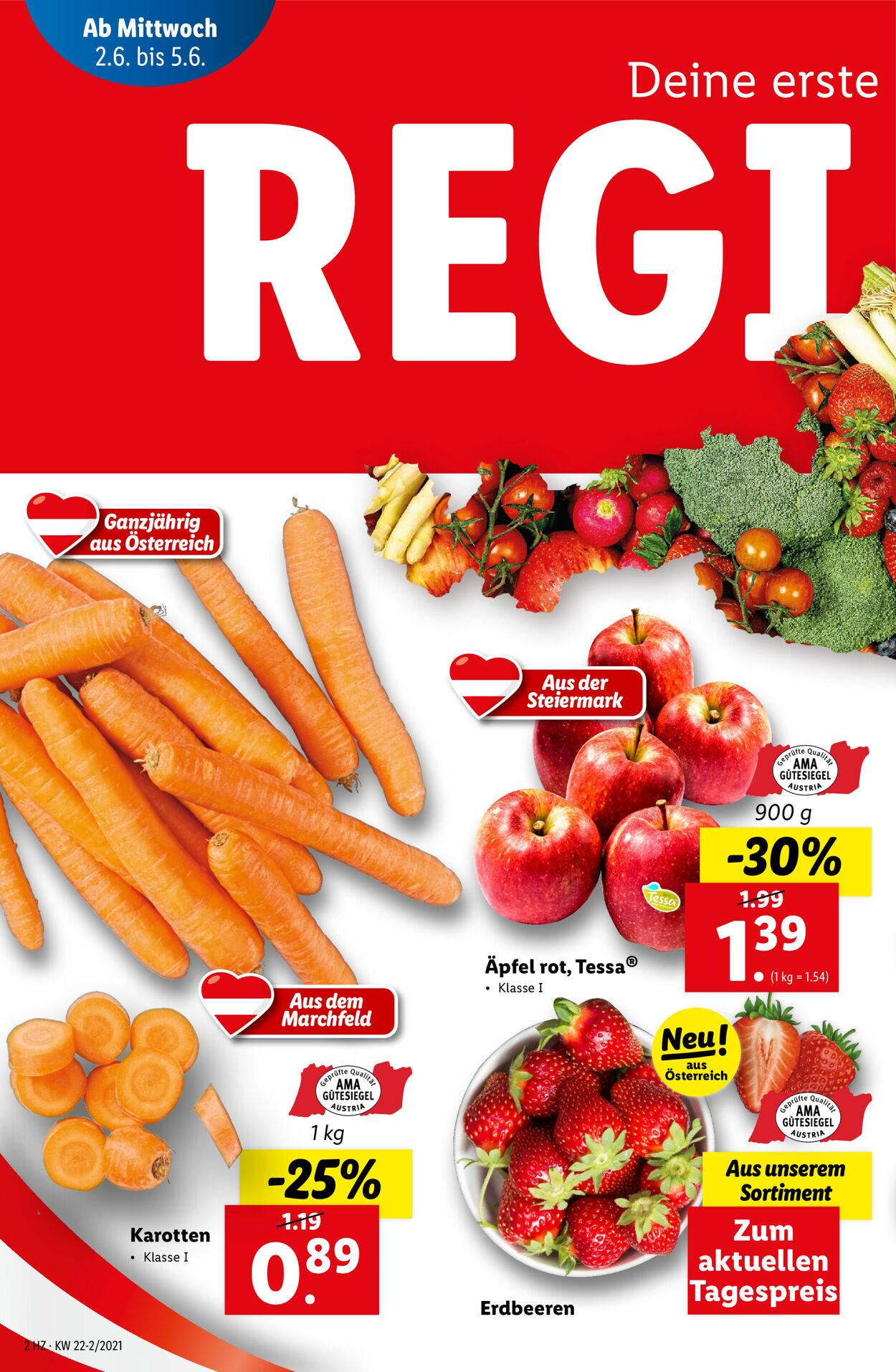Prospekt Lidl 02.06.2021 - 09.06.2021