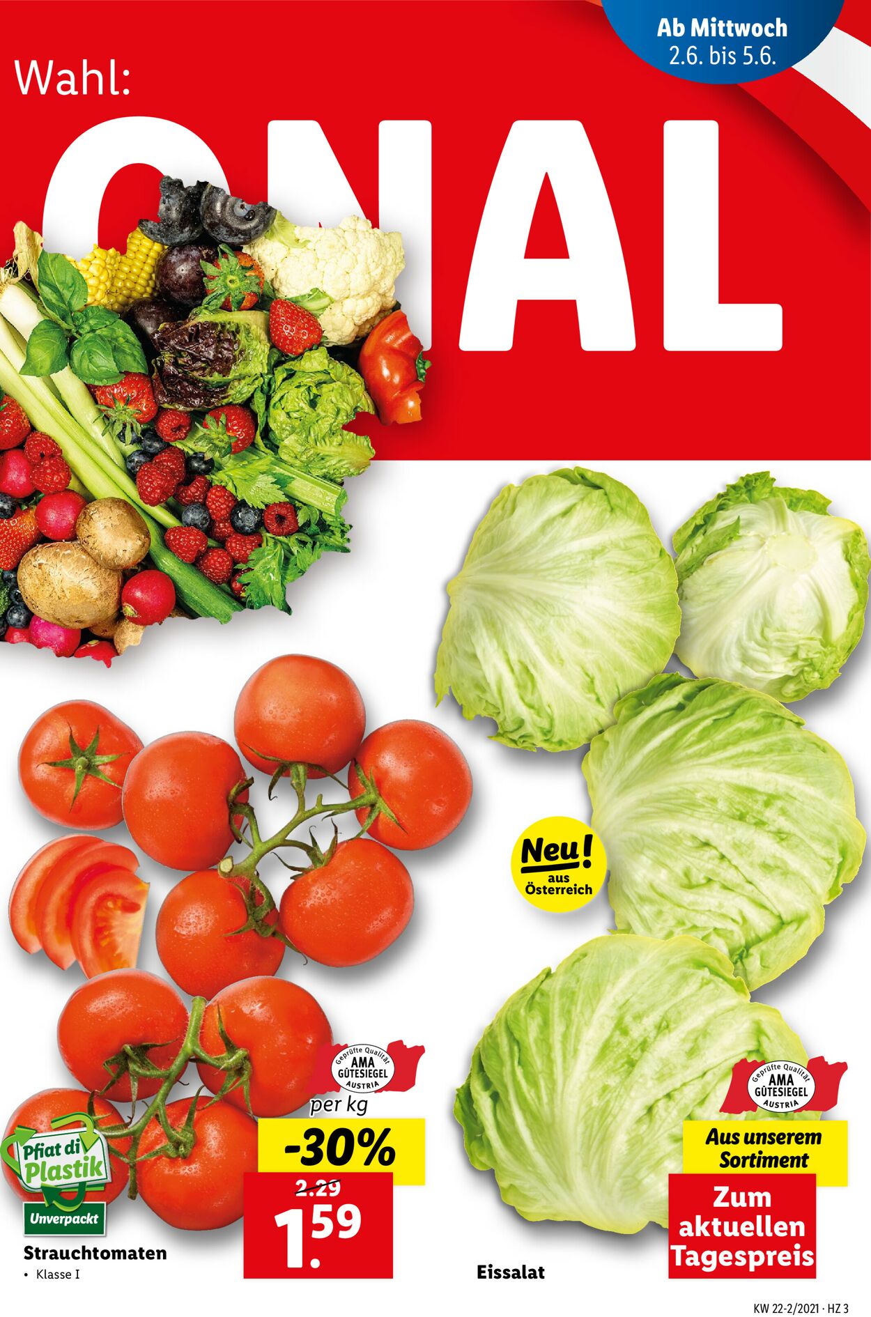 Prospekt Lidl 02.06.2021 - 09.06.2021
