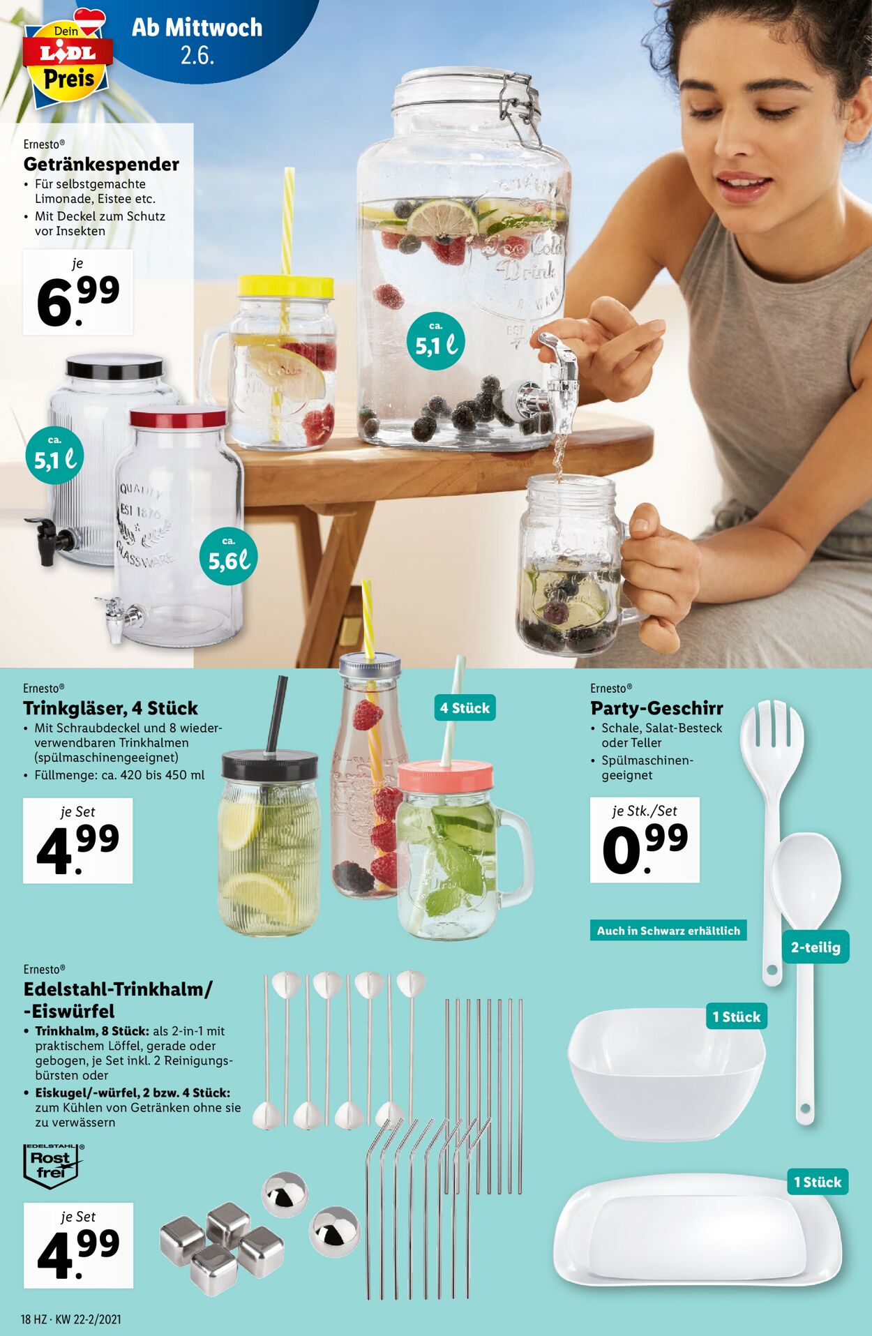 Prospekt Lidl 02.06.2021 - 09.06.2021
