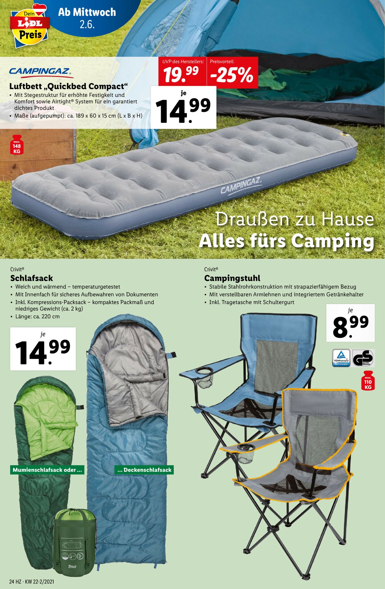 Prospekt Lidl 02.06.2021 - 09.06.2021