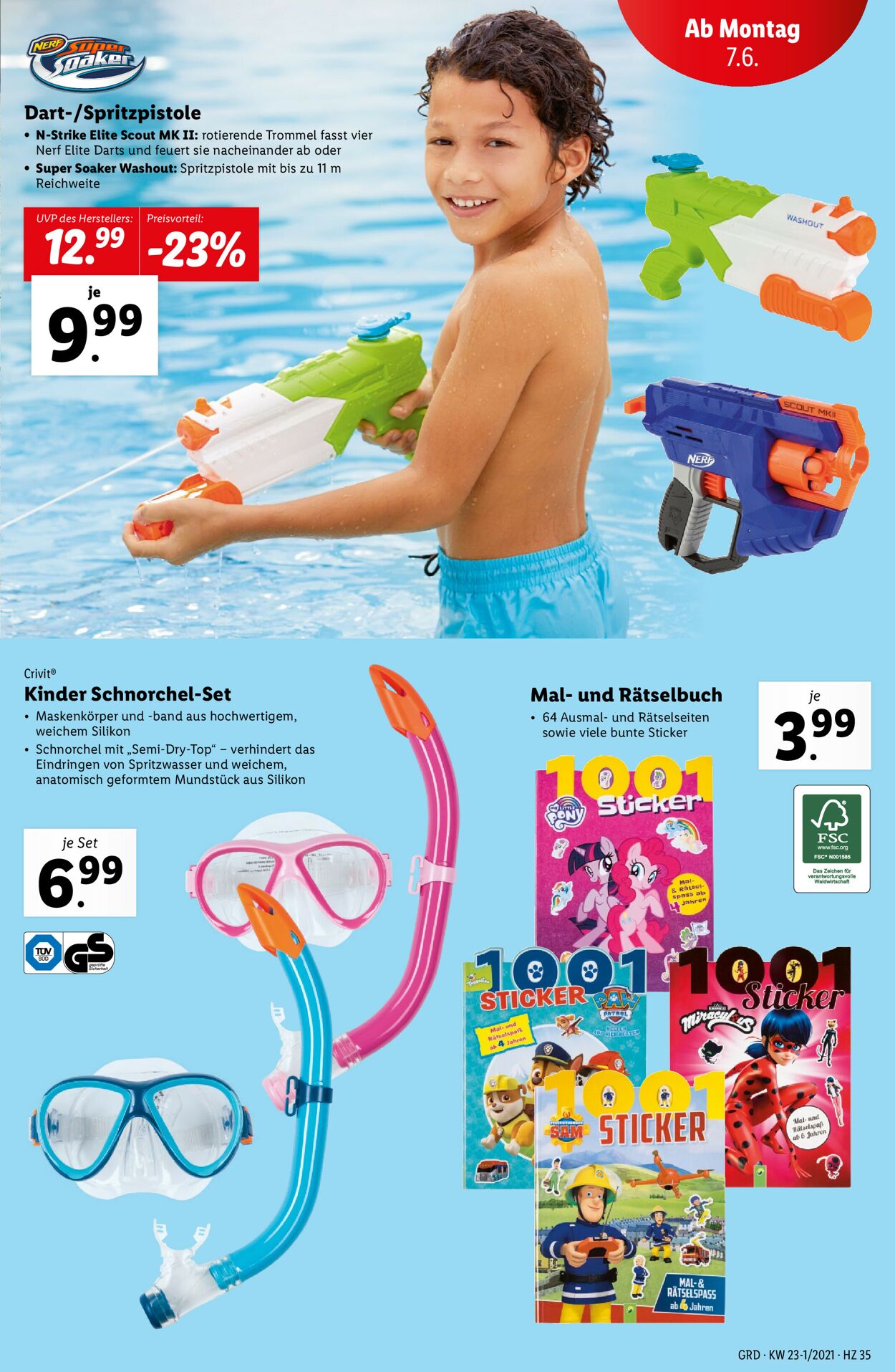Prospekt Lidl 02.06.2021 - 09.06.2021
