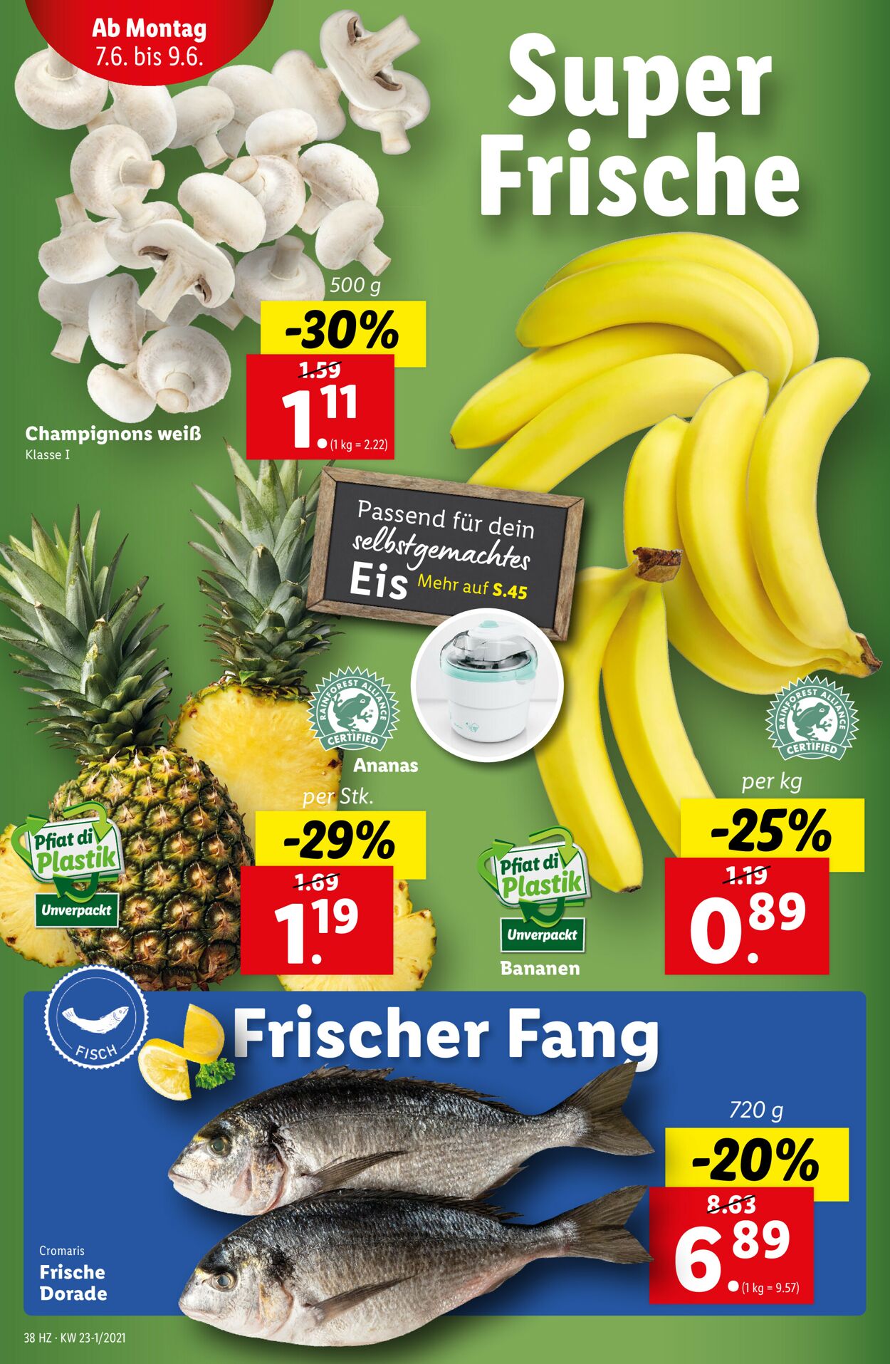 Prospekt Lidl 02.06.2021 - 09.06.2021