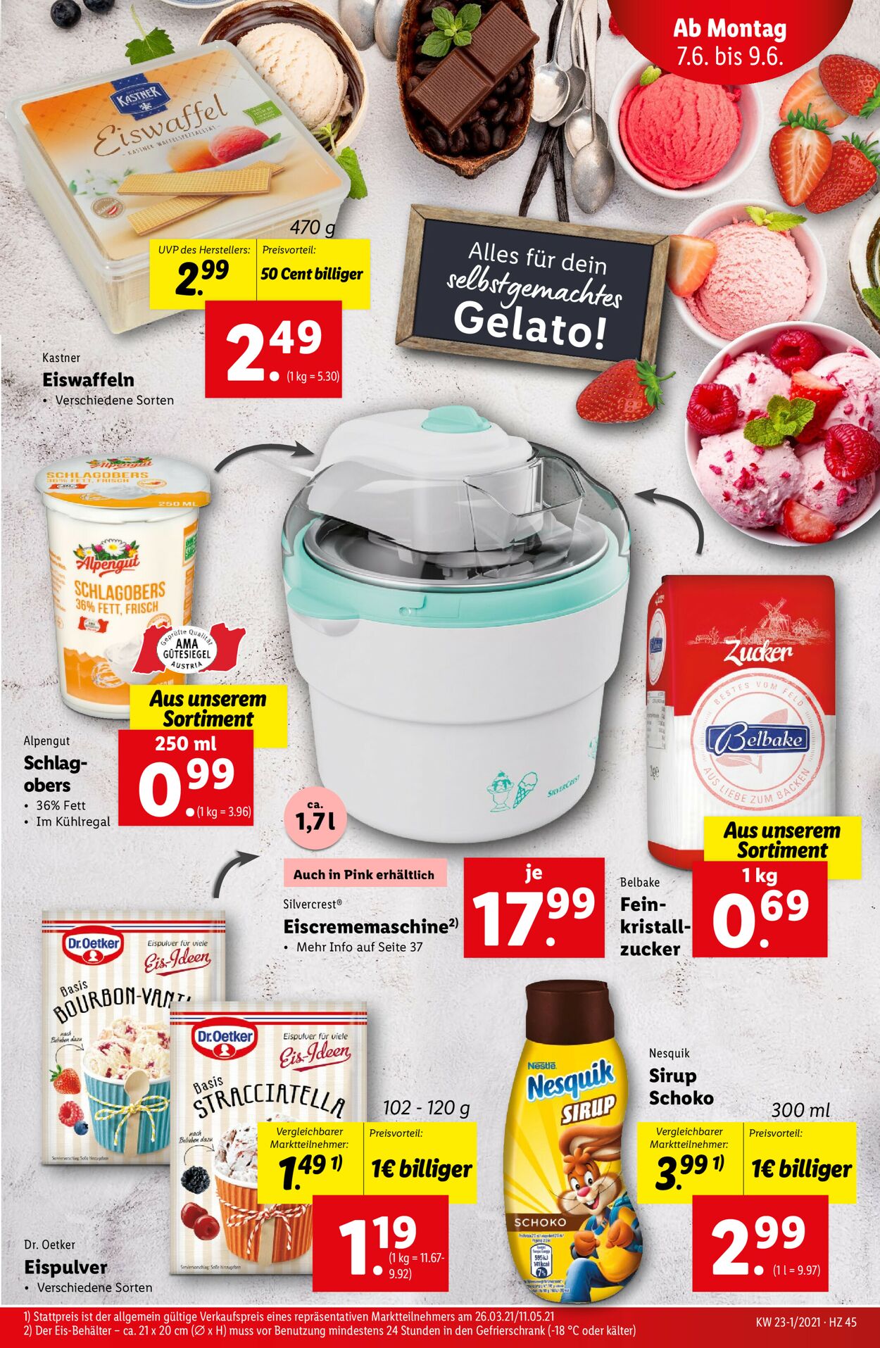 Prospekt Lidl 02.06.2021 - 09.06.2021