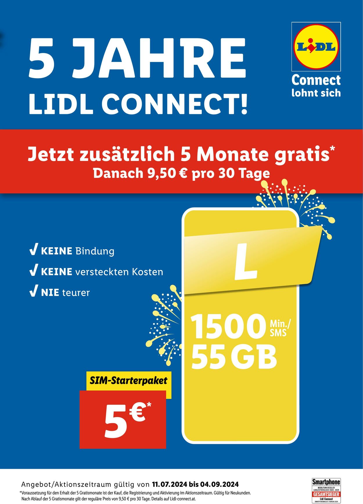 Prospekt Lidl 11.07.2024 - 04.09.2024