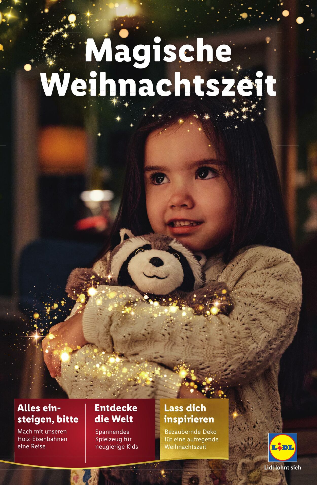 Prospekt Lidl - Magische Weihnachtszeit - WIEN, NIEDERÖSTERREICH, BURGENLAND 4 Nov, 2024 - 14 Dez, 2024