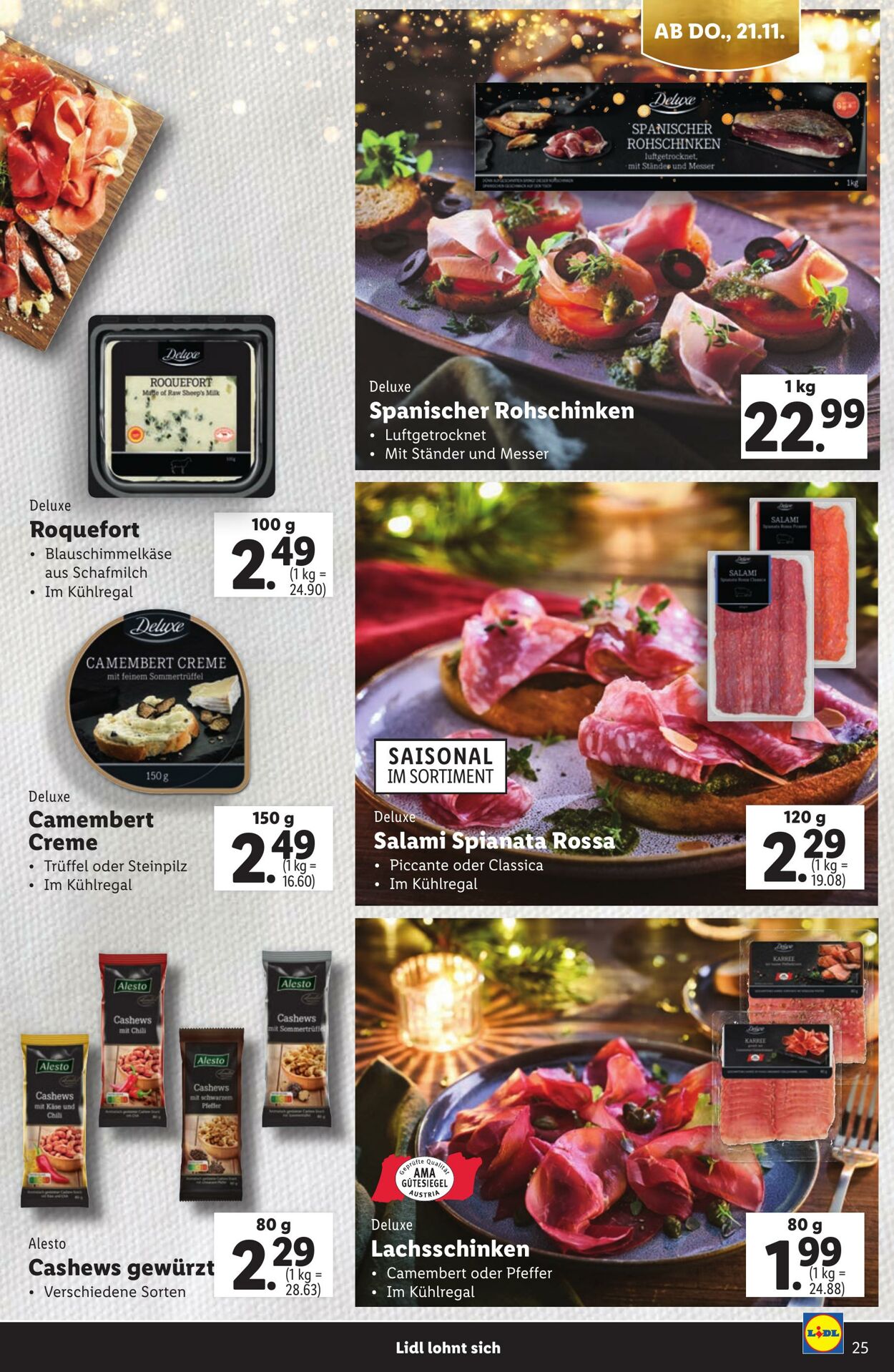 Prospekt Lidl 07.11.2024 - 24.12.2024