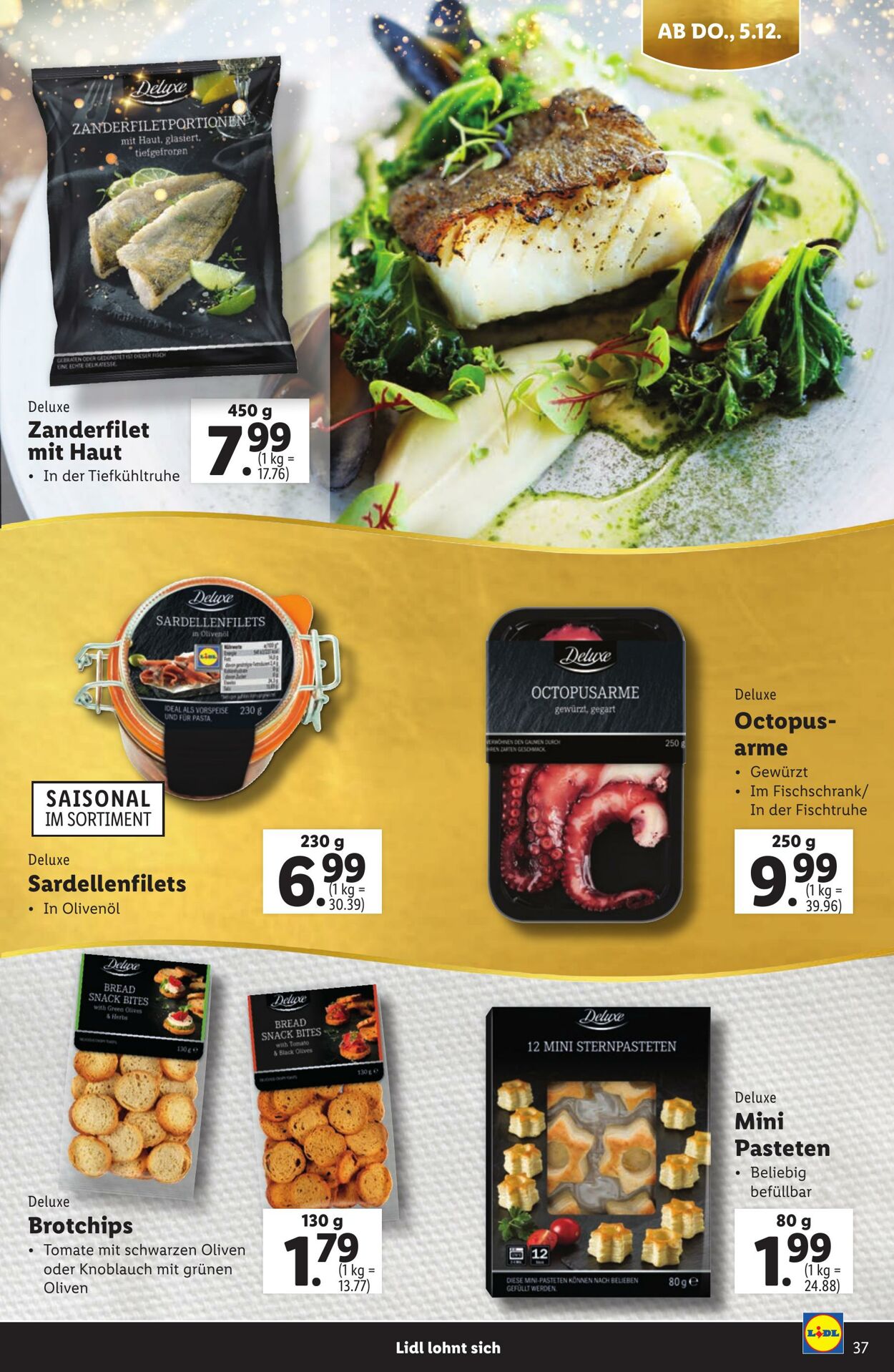 Prospekt Lidl 07.11.2024 - 24.12.2024