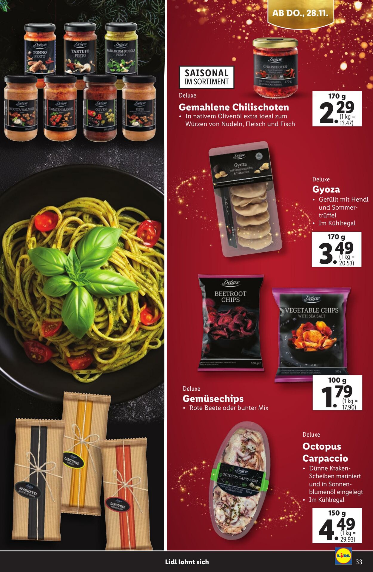 Prospekt Lidl 07.11.2024 - 24.12.2024