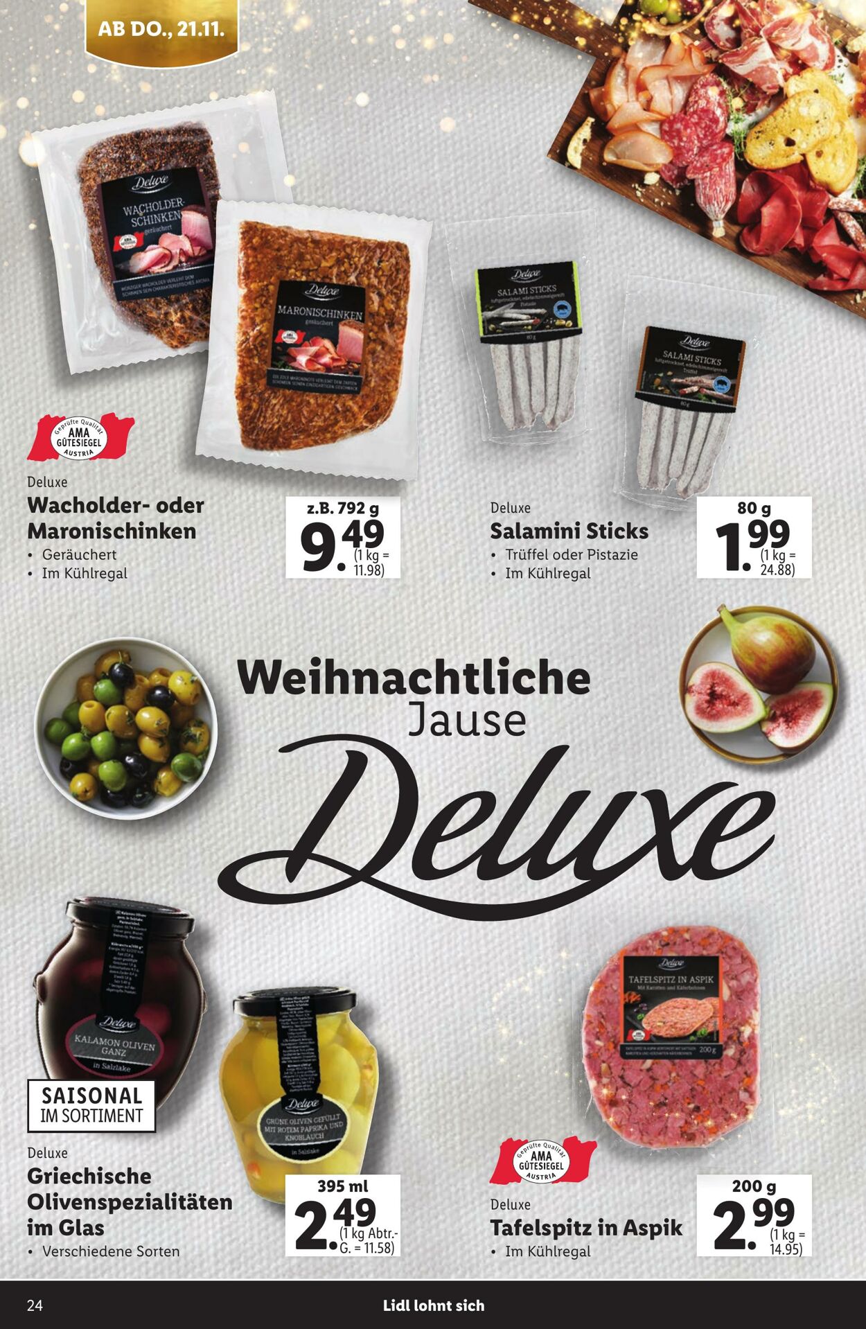 Prospekt Lidl 07.11.2024 - 24.12.2024