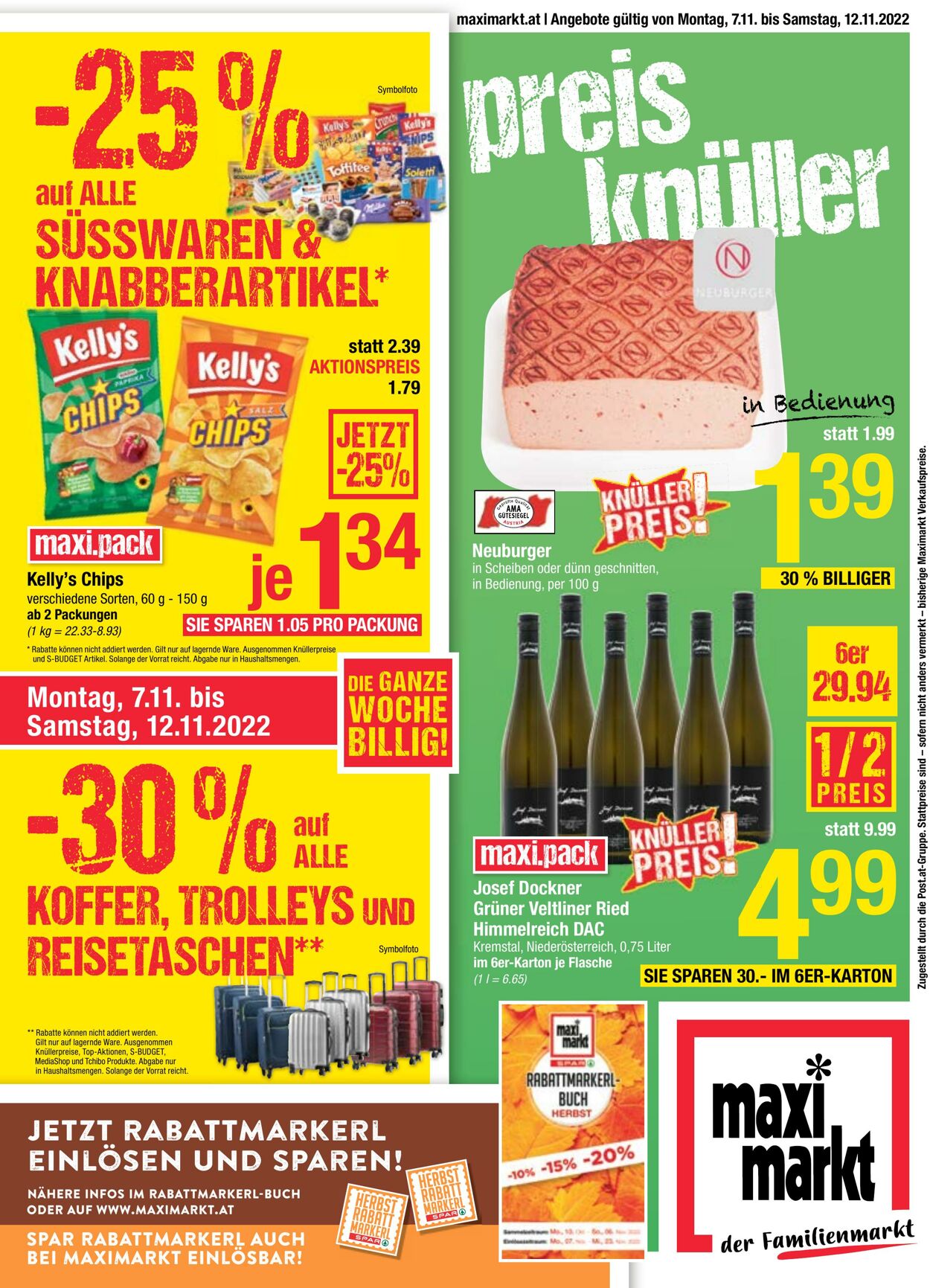 Prospekt Maximarkt 07.11.2022 - 12.11.2022