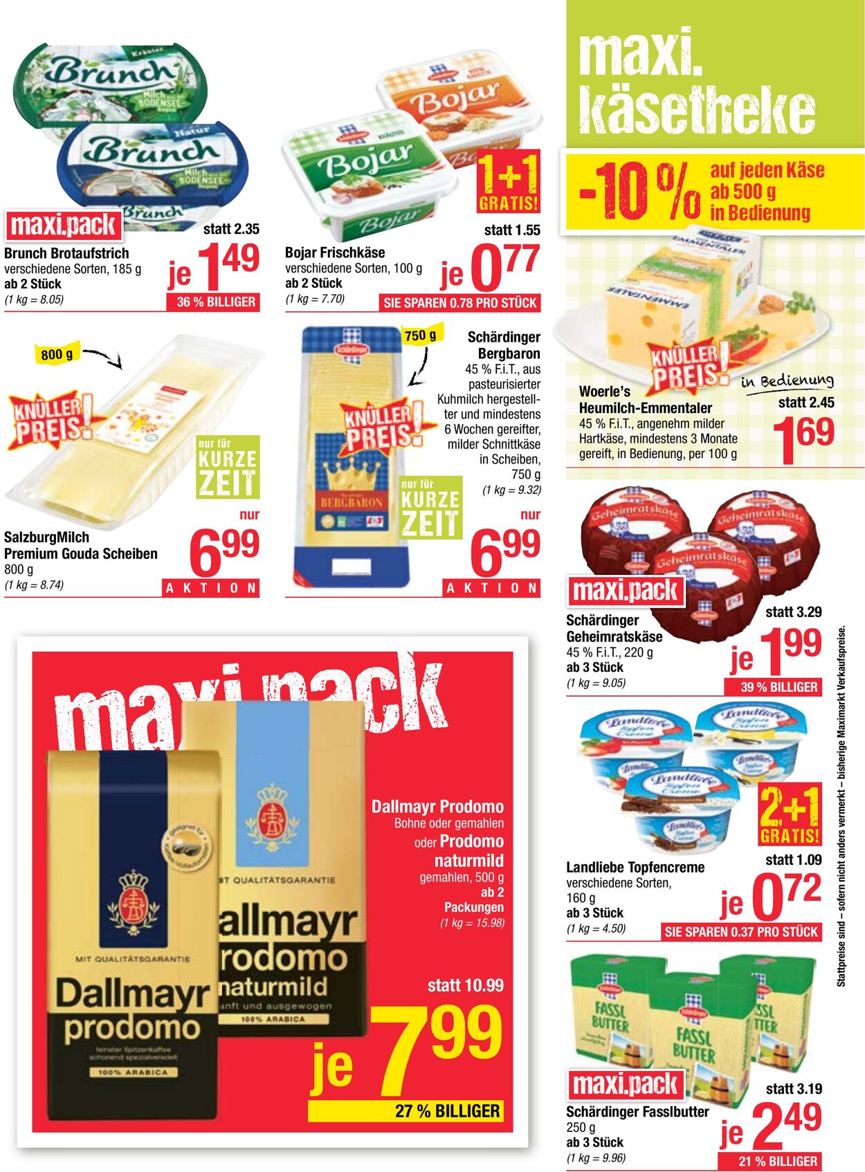 Prospekt Maximarkt 09.01.2023 - 14.01.2023