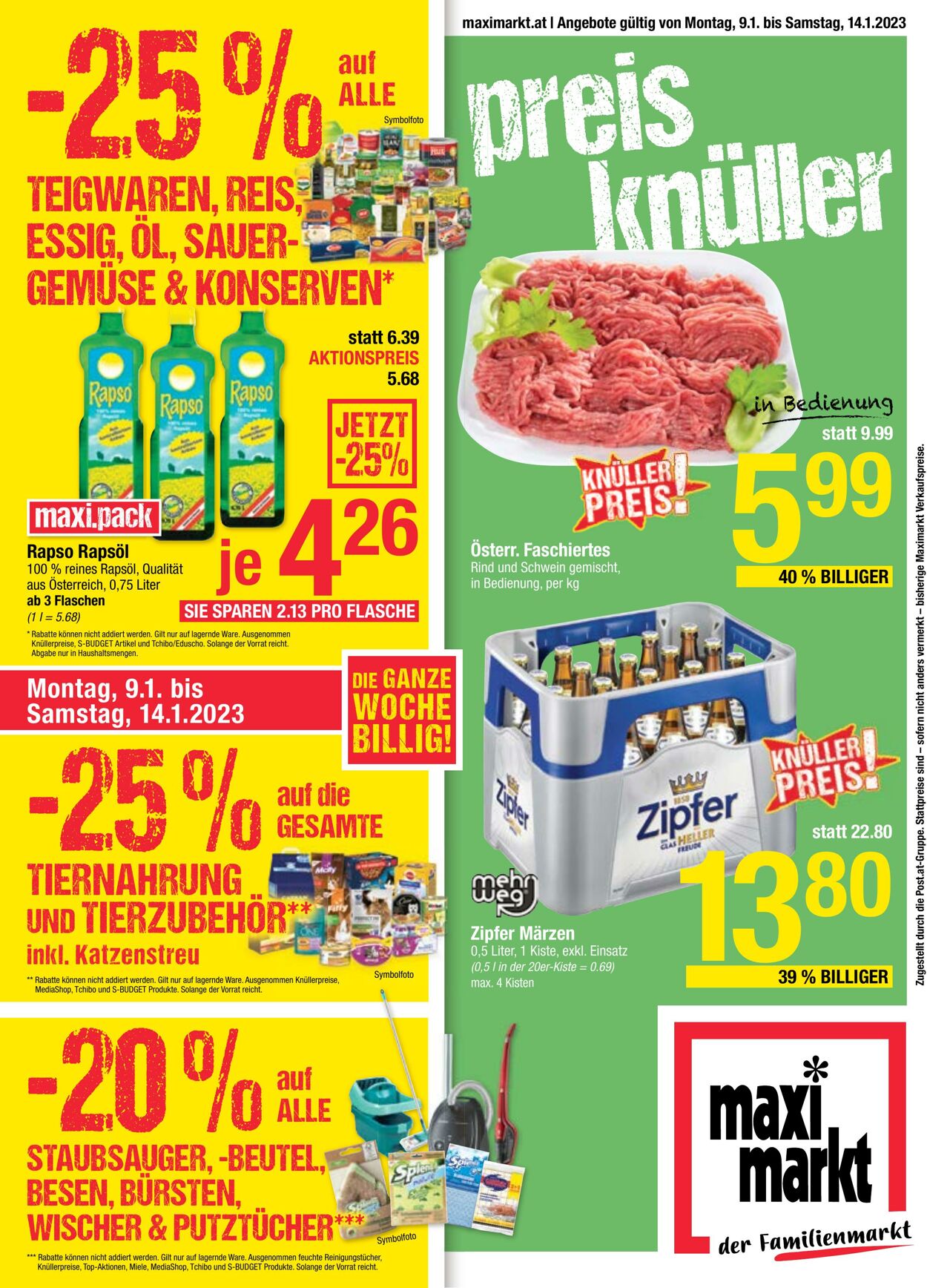 Prospekt Maximarkt 09.01.2023 - 14.01.2023