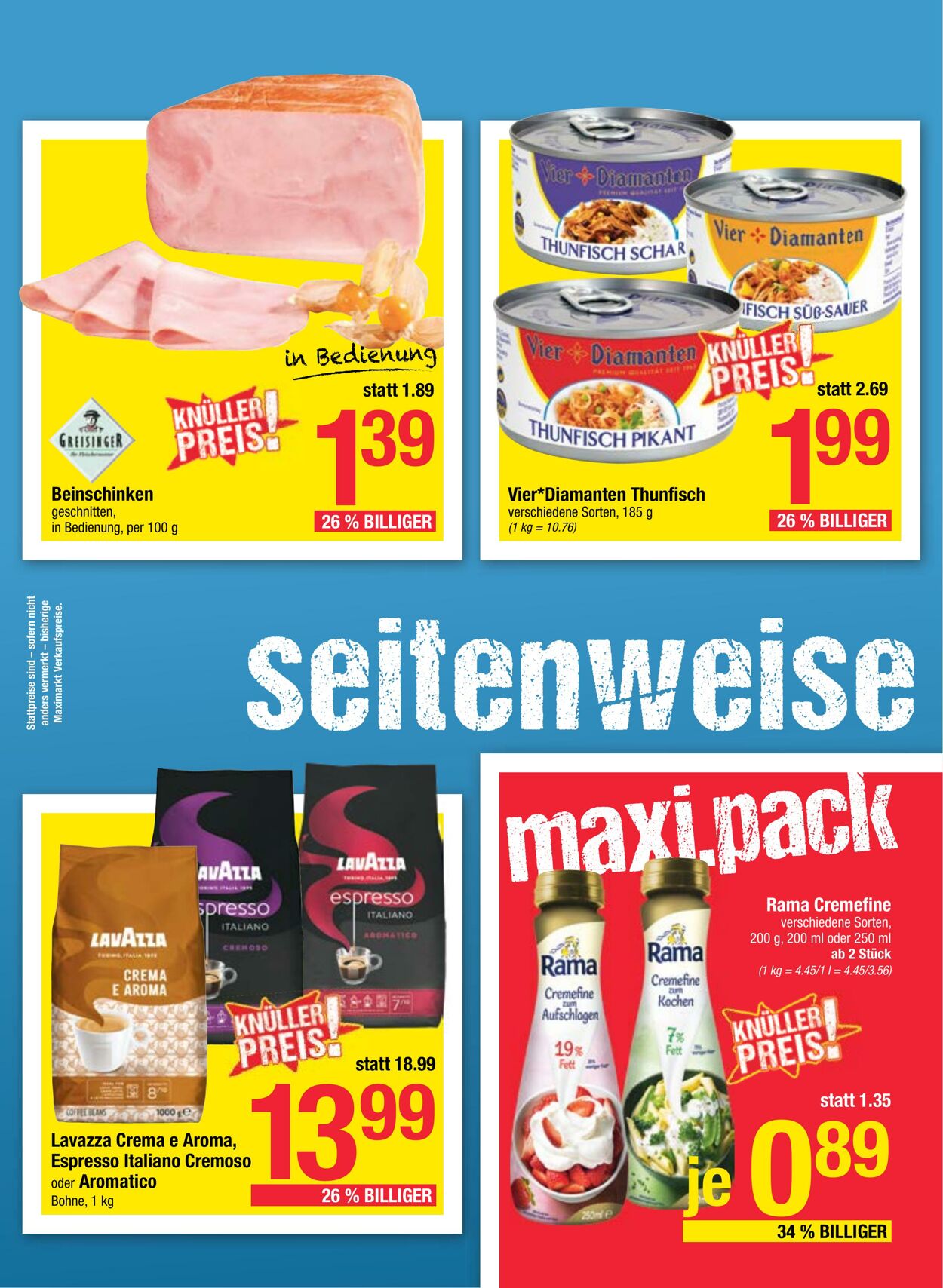 Prospekt Maximarkt 14.11.2022 - 19.11.2022