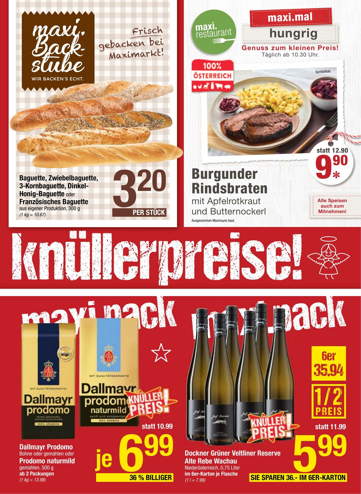 Prospekt Maximarkt 19.12.2022 - 24.12.2022