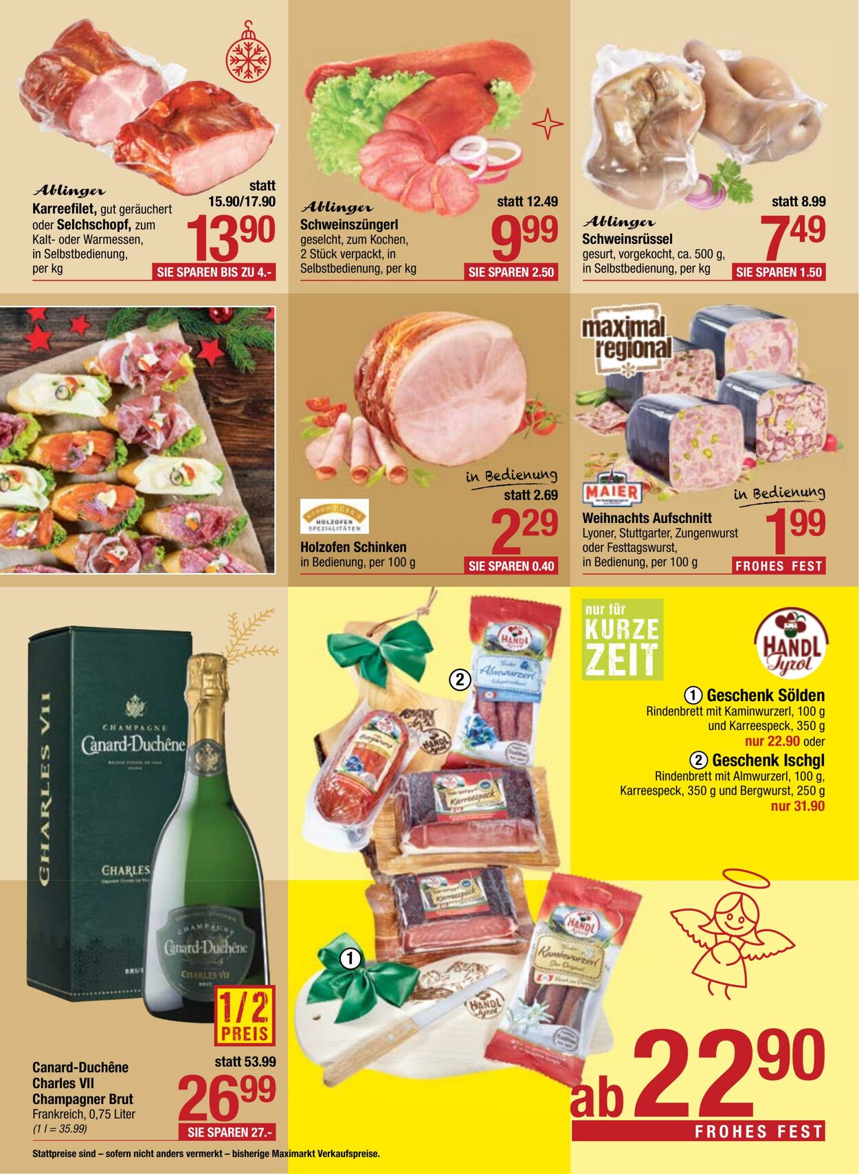 Prospekt Maximarkt 19.12.2022 - 31.12.2022