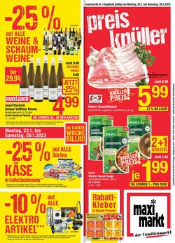 Prospekt Maximarkt 23.01.2023 - 28.01.2023