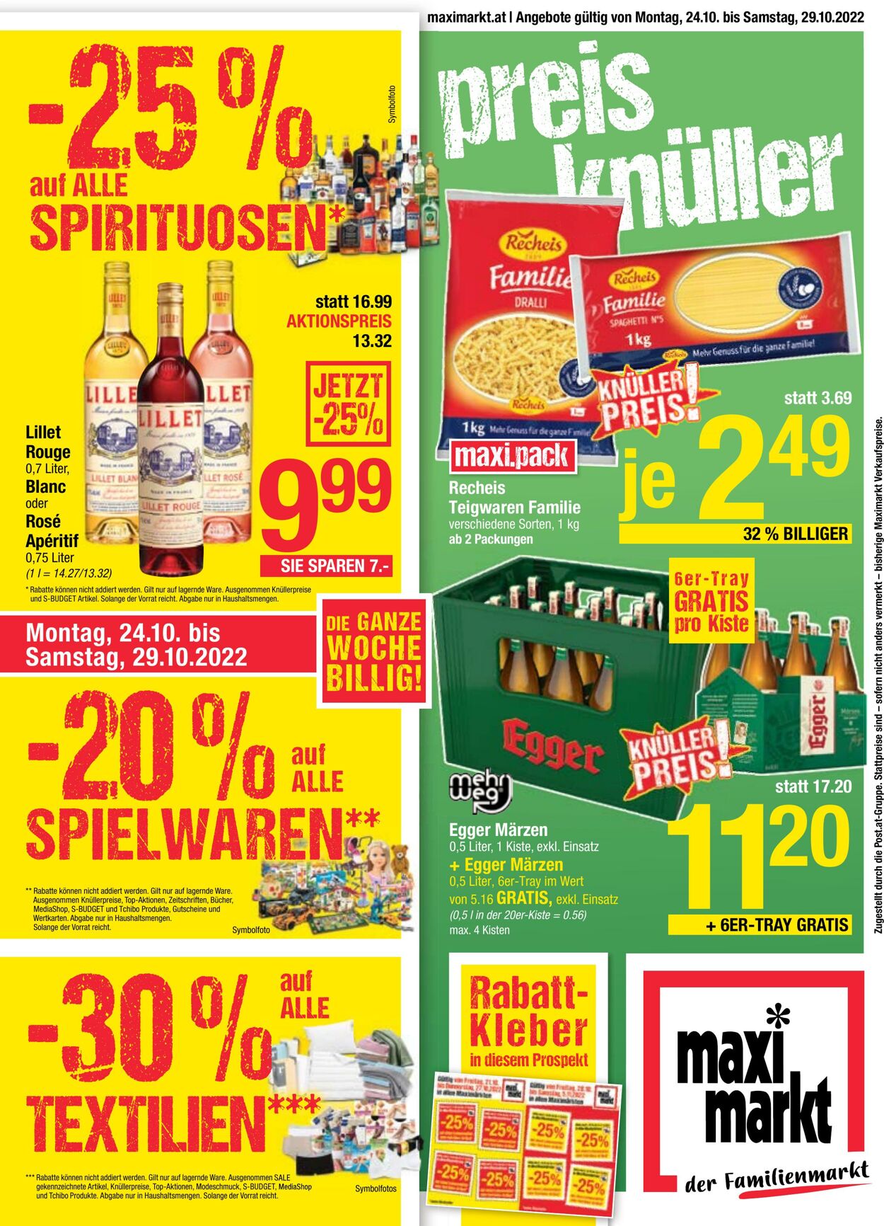 Prospekt Maximarkt 24.10.2022 - 29.10.2022